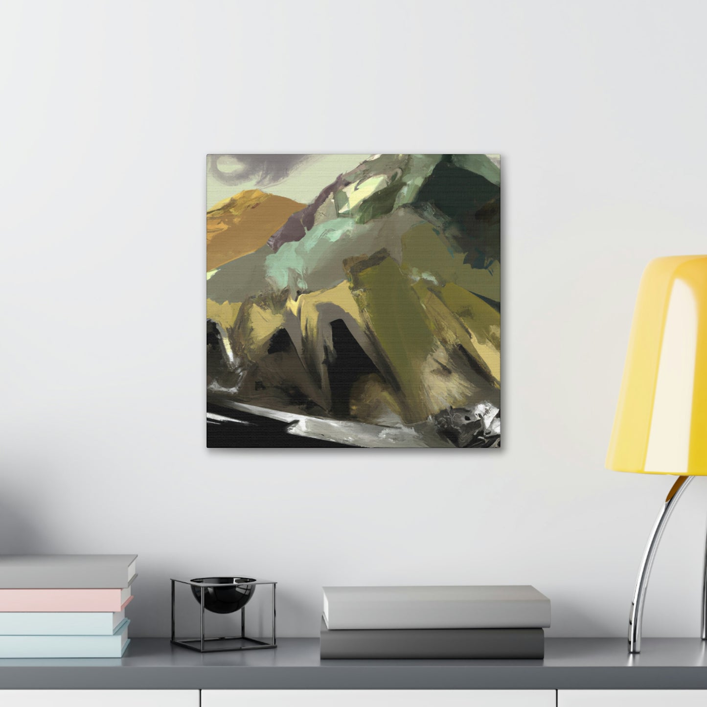 "Mountain Serenity Vision" - Canvas