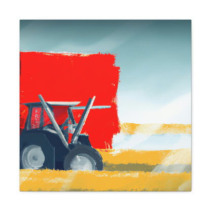 "The Hay Baler's Form" - Canvas