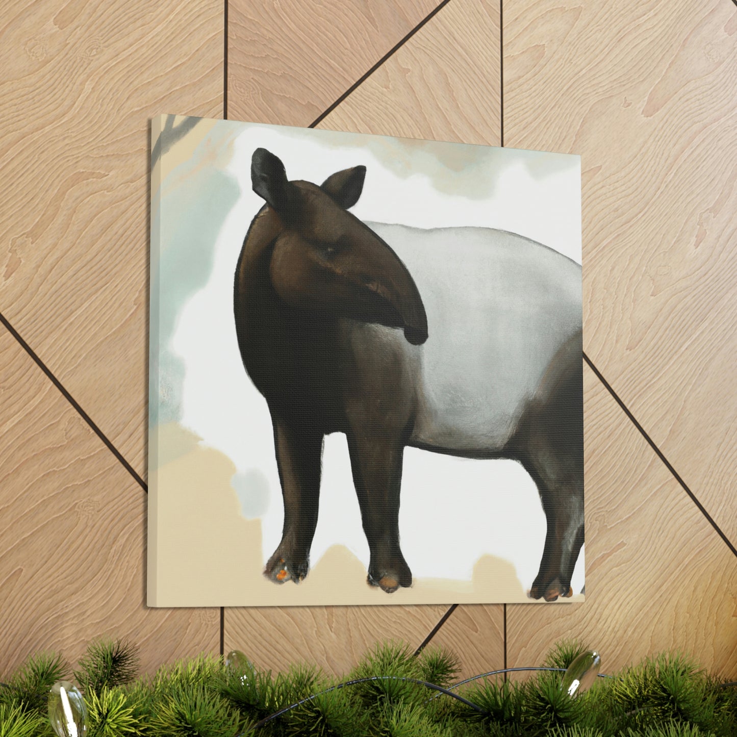 Malayan Tapir Dreaming - Canvas