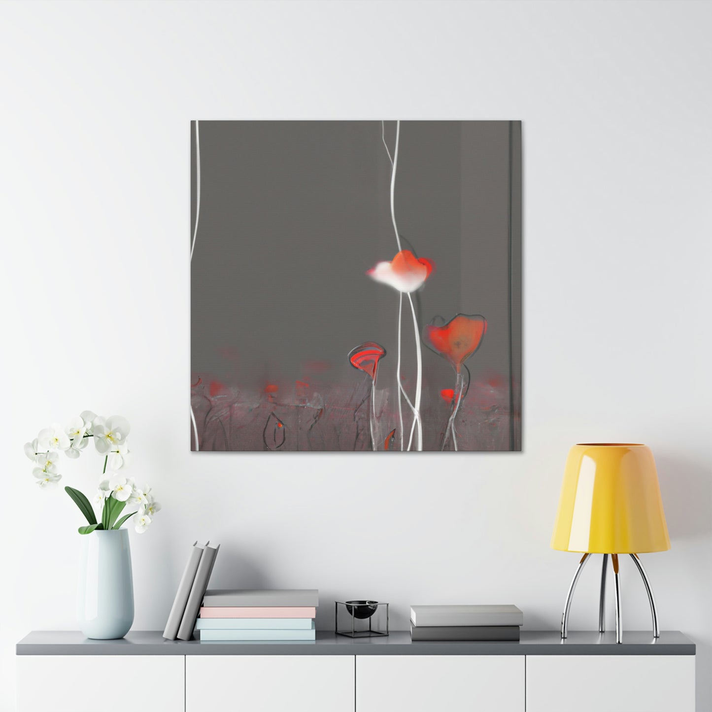 "Poppy Forever Blooming" - Canvas