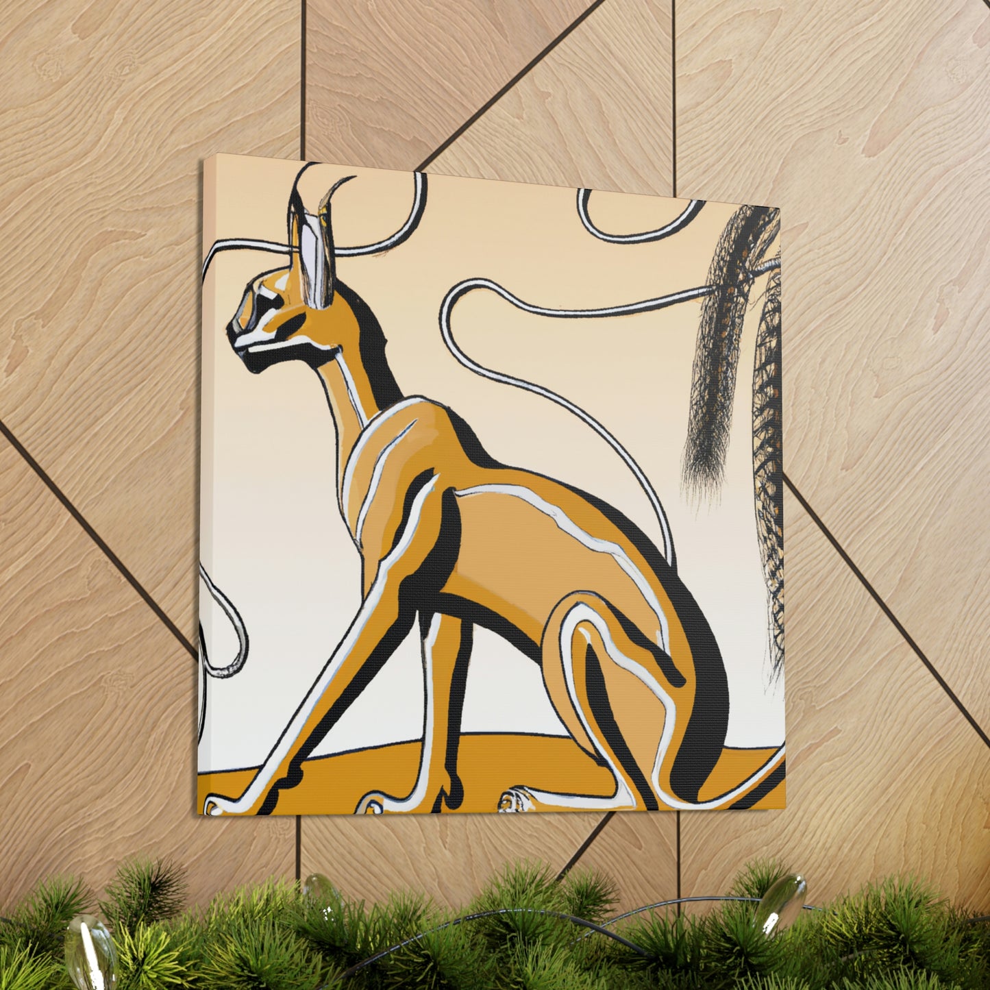 "Caracal Majestic Majesty" - Canvas