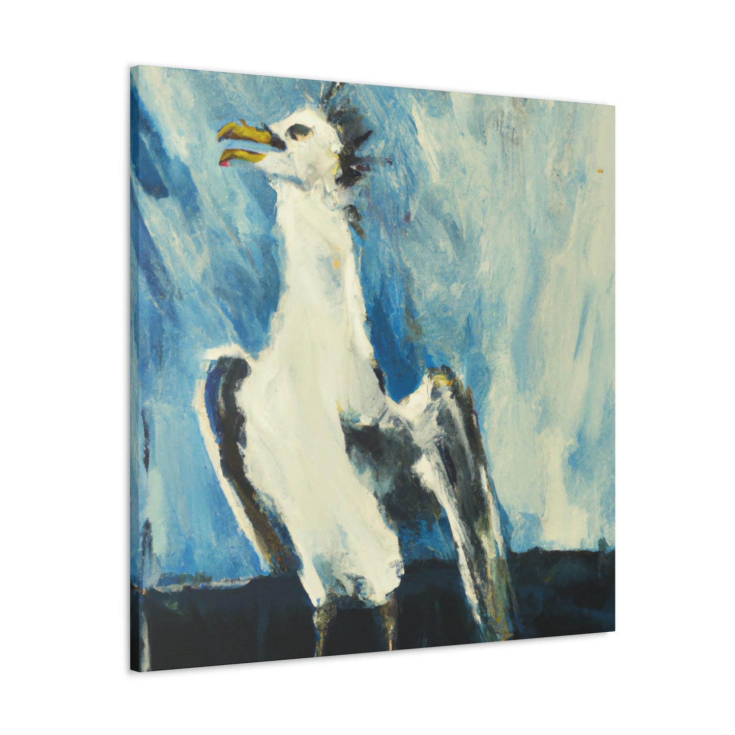 Seagulls in Solitude - Canvas