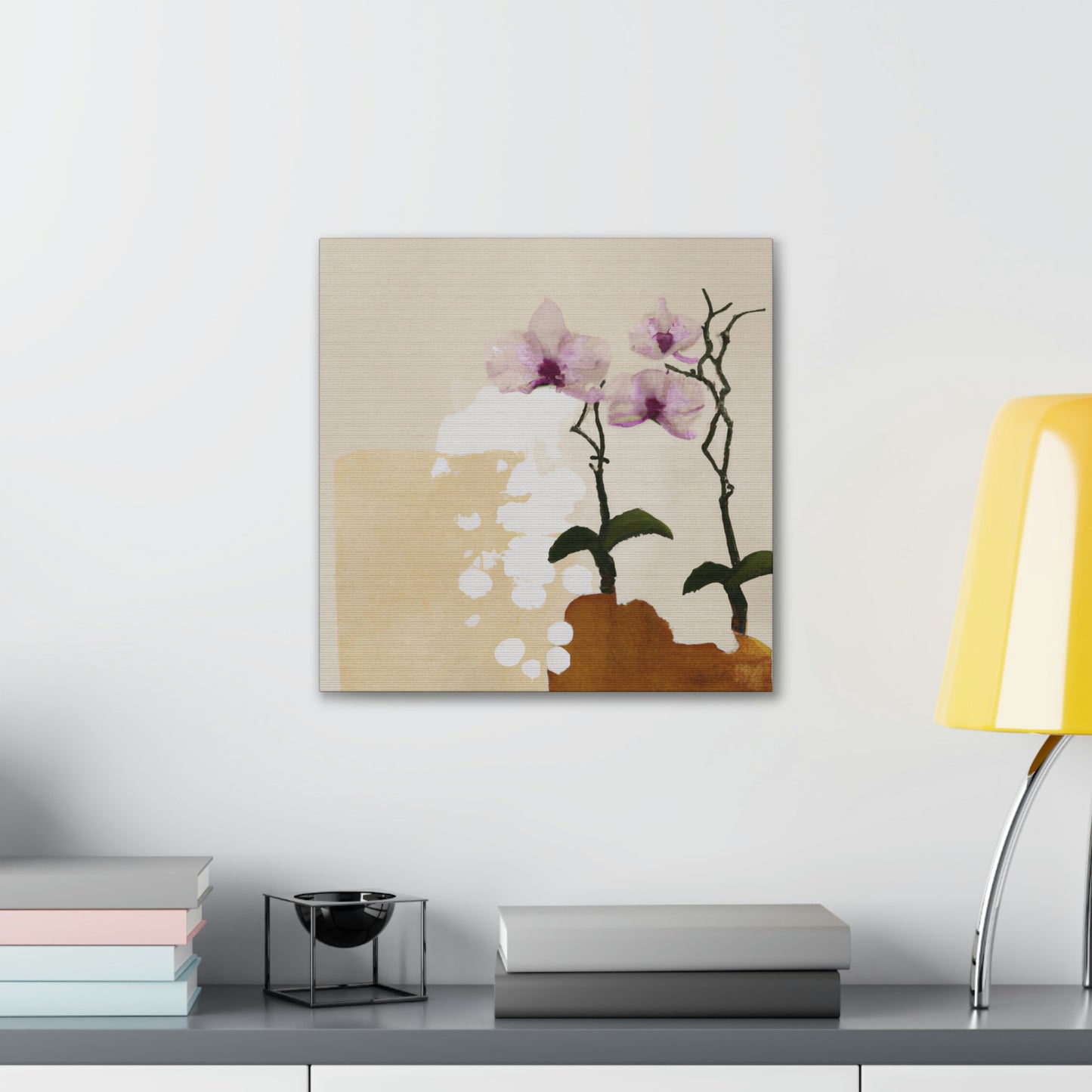 "Orchid In Movement" - Canvas