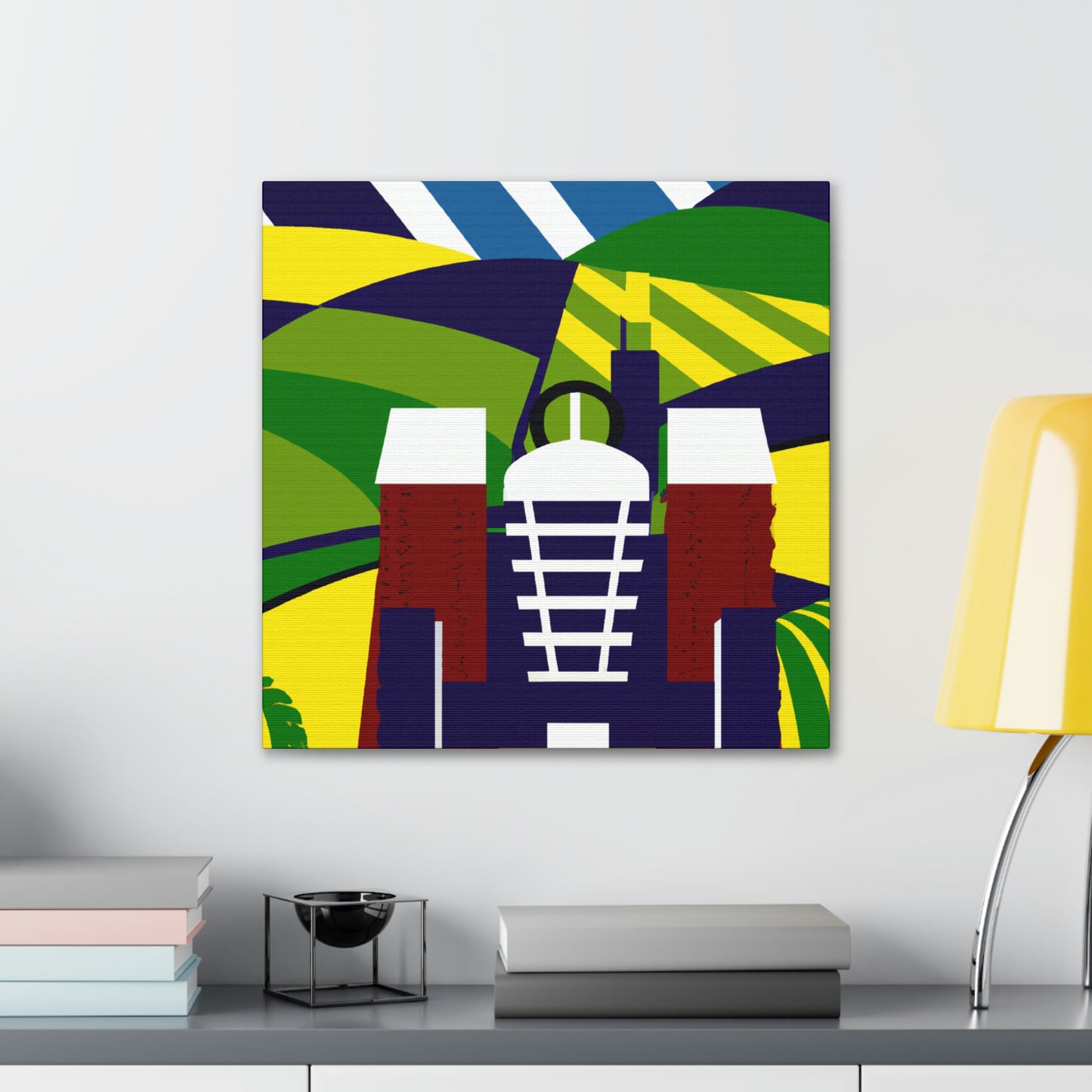 "Tractor of the Jazz Age" - Canvas