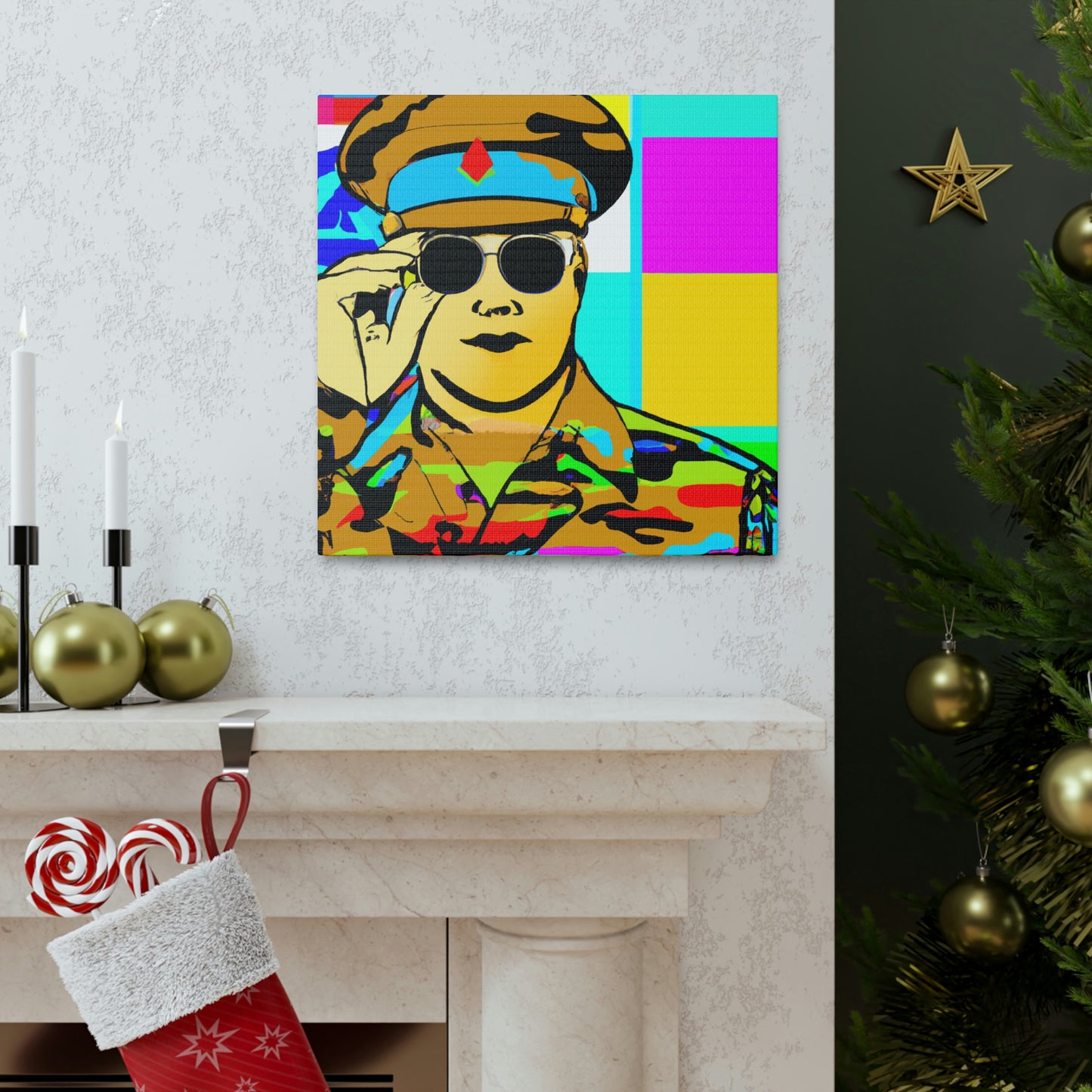 Supply Sergeant Pop Art - Canvas