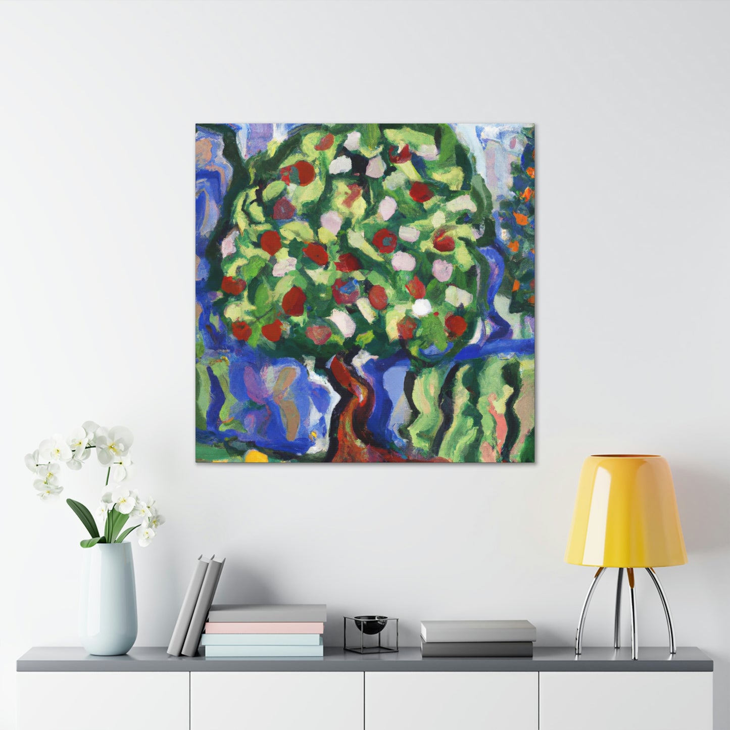 "Apple Tree in Bloom" - Canvas