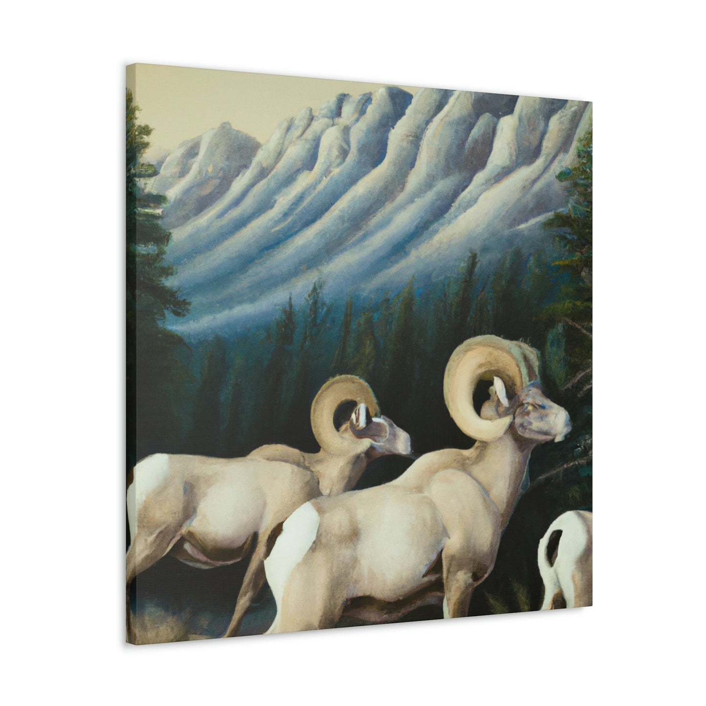 "Big Horn Regality" - Canvas