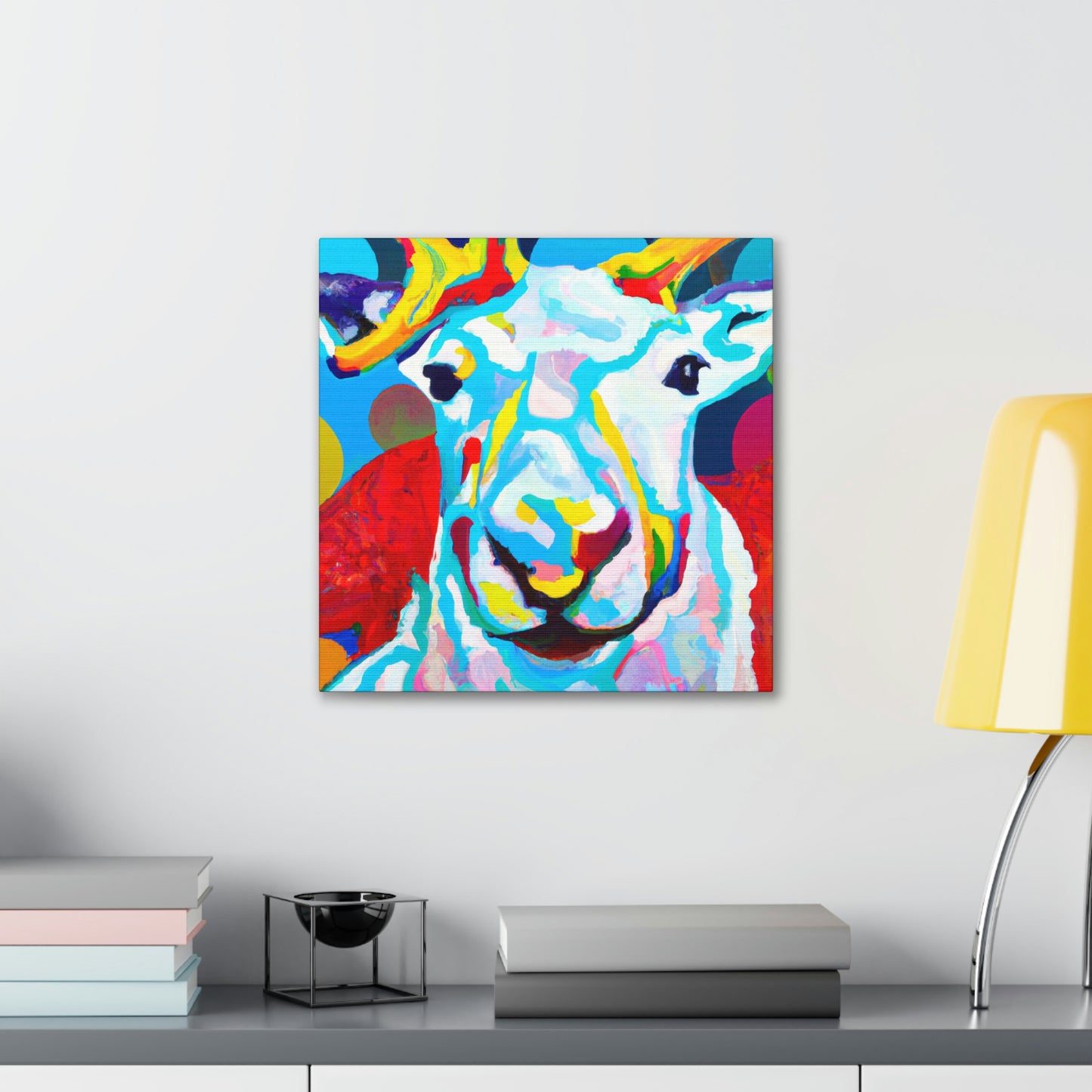 "Reindeer Pop Artistry" - Canvas