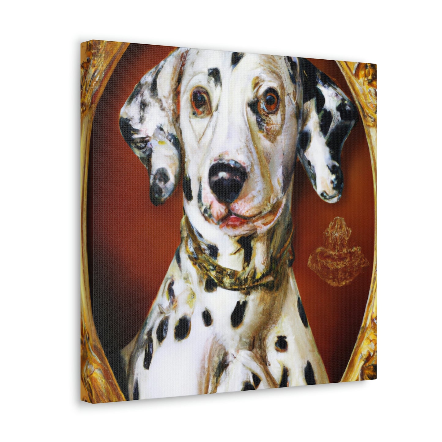 Dalmatian in Rococo - Canvas