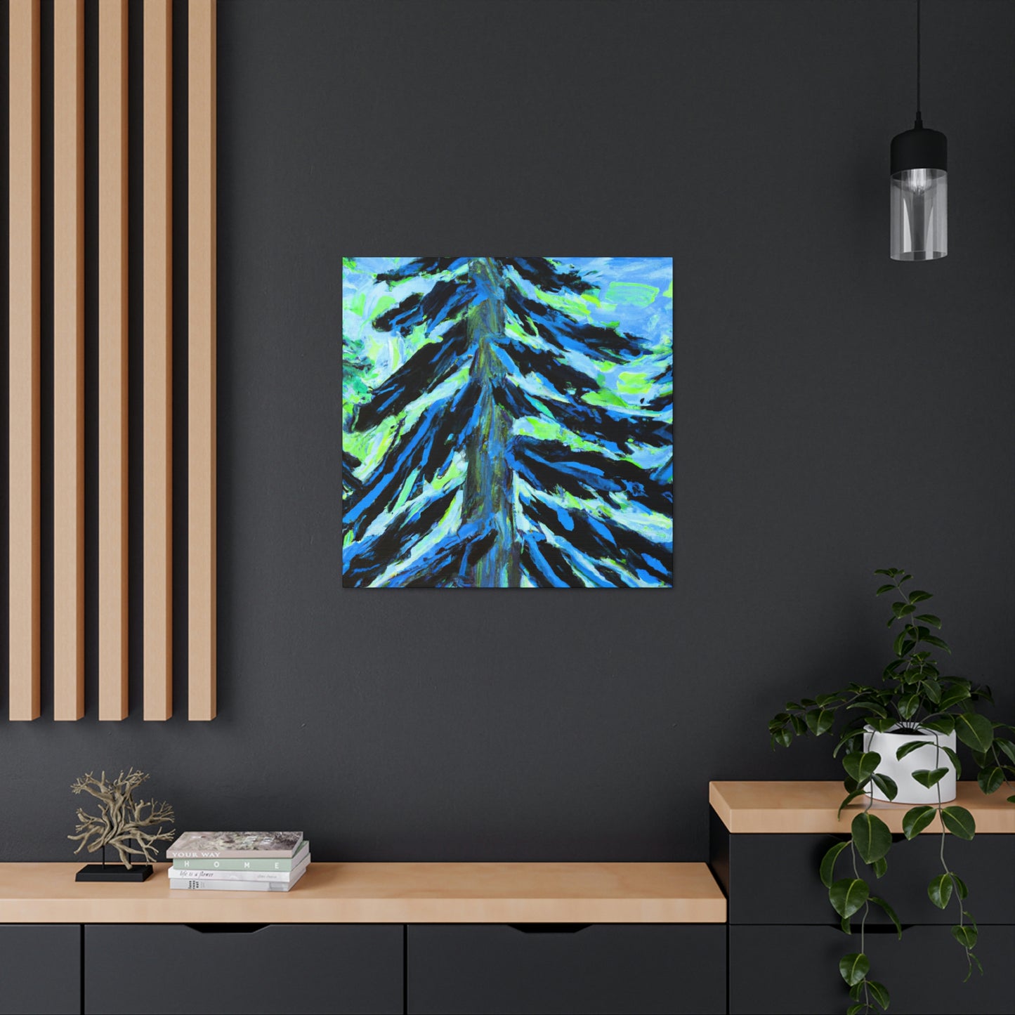 Spruce Tree Splendor - Canvas