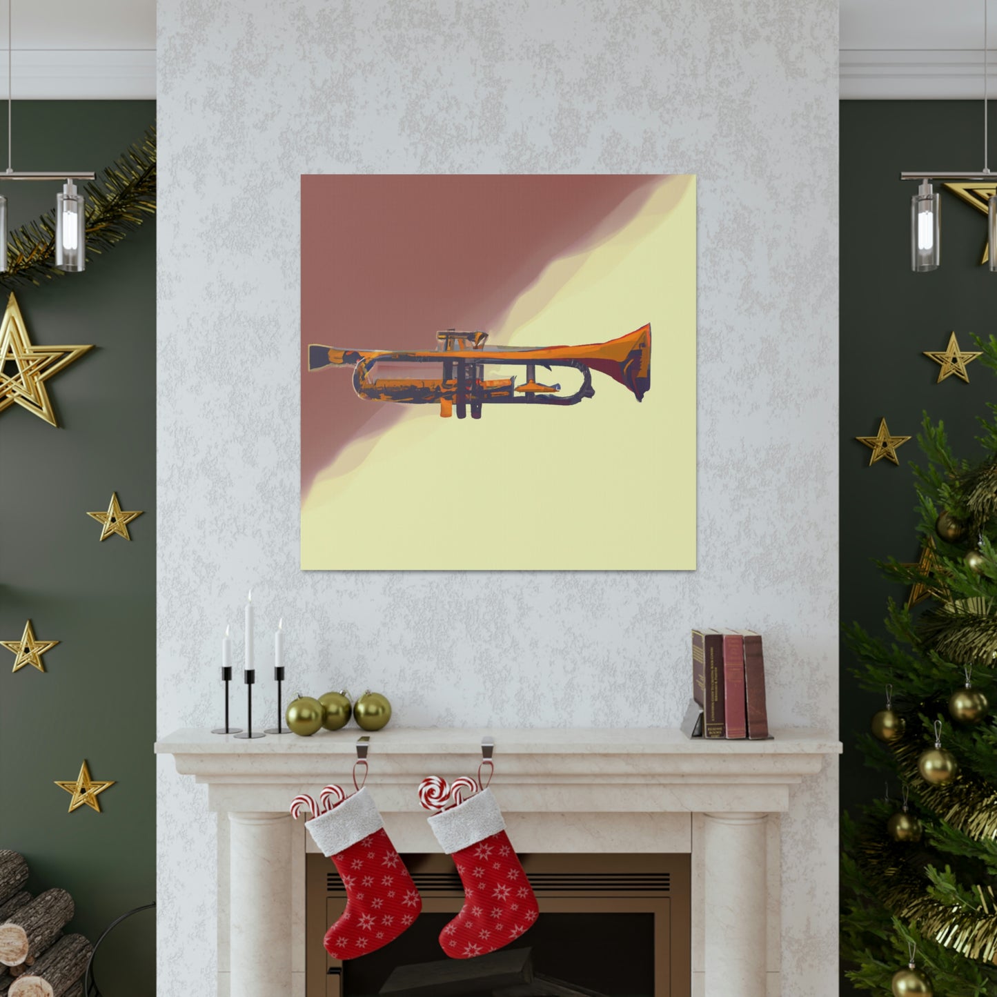 "A Brassy Trumpet Song" - Canvas