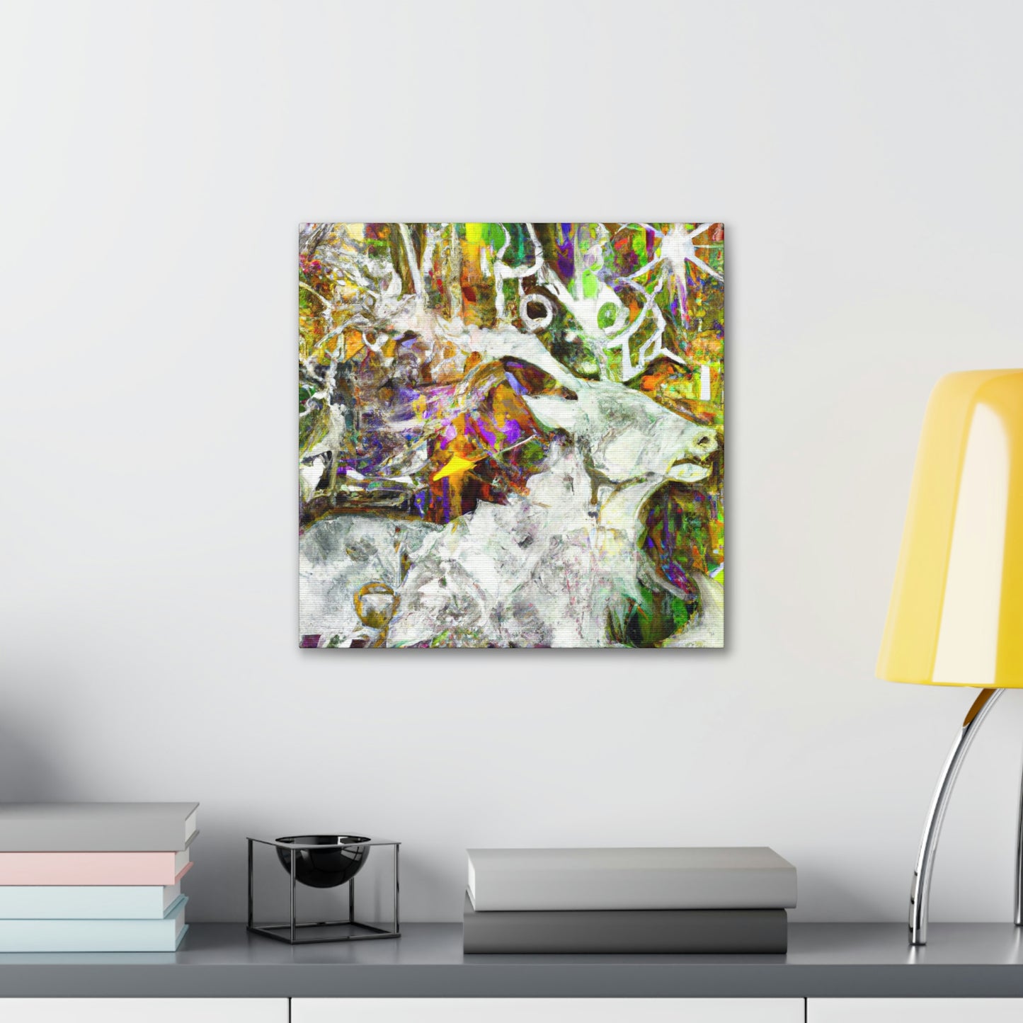 Reindeer in Flux - Canvas