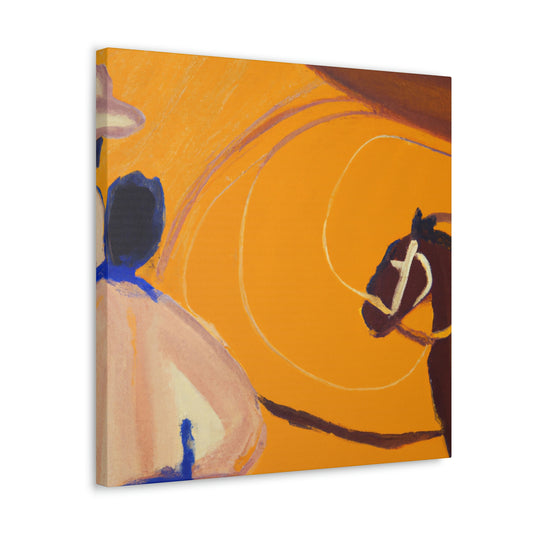 "Lasso in Expressionism" - Canvas