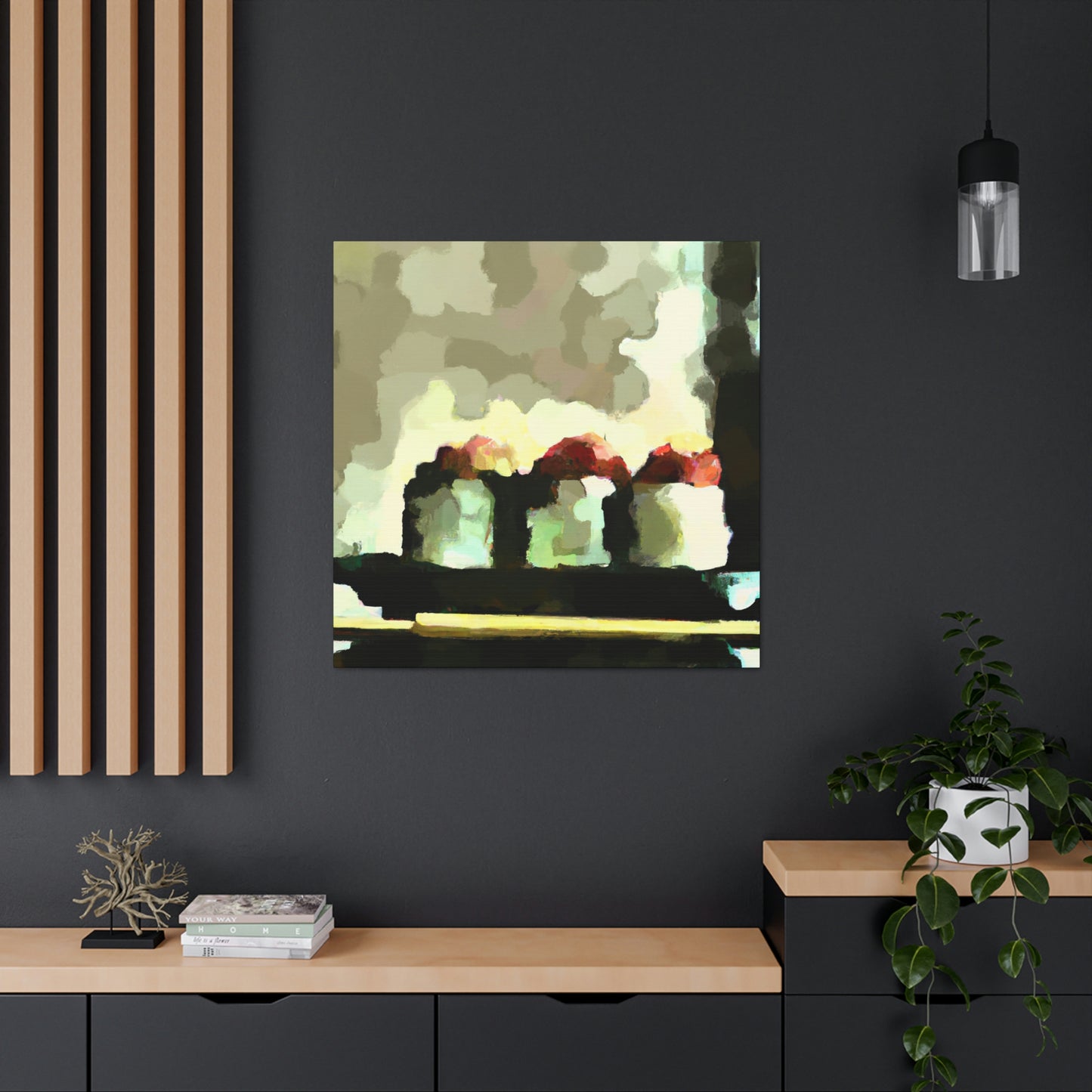 Sushi Abstract Splendor - Canvas