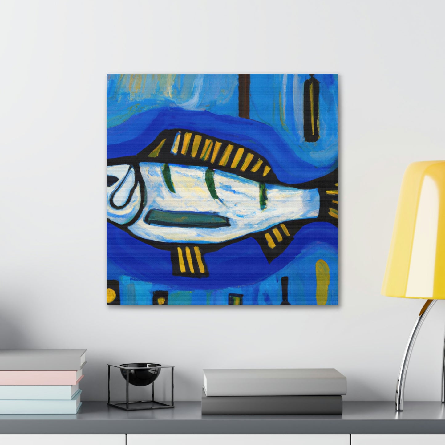 Bass in Expressionism - Canvas