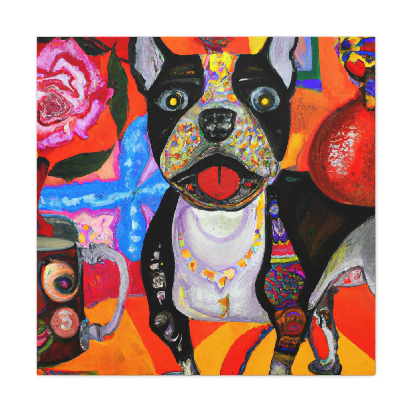 Mystic Bulldog Dreamscape - Canvas