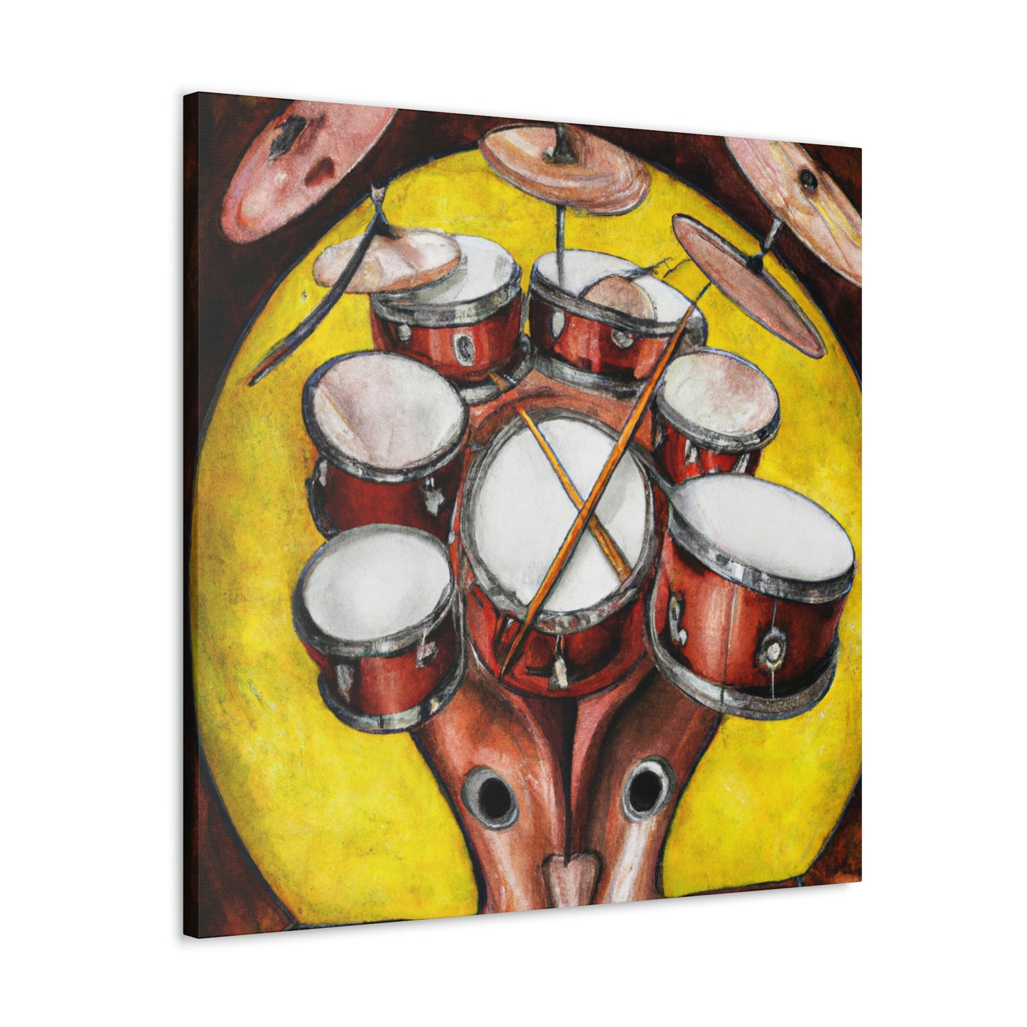 "Drums of Surrealism" - Canvas