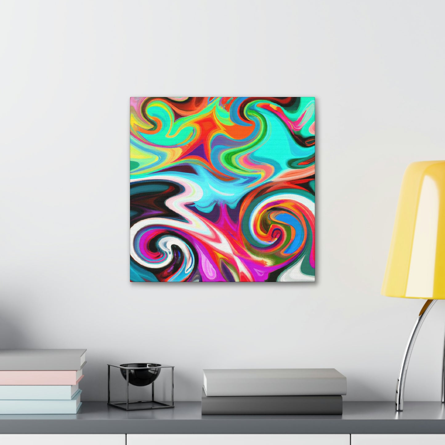 "Stardust Symphony Glows" - Canvas