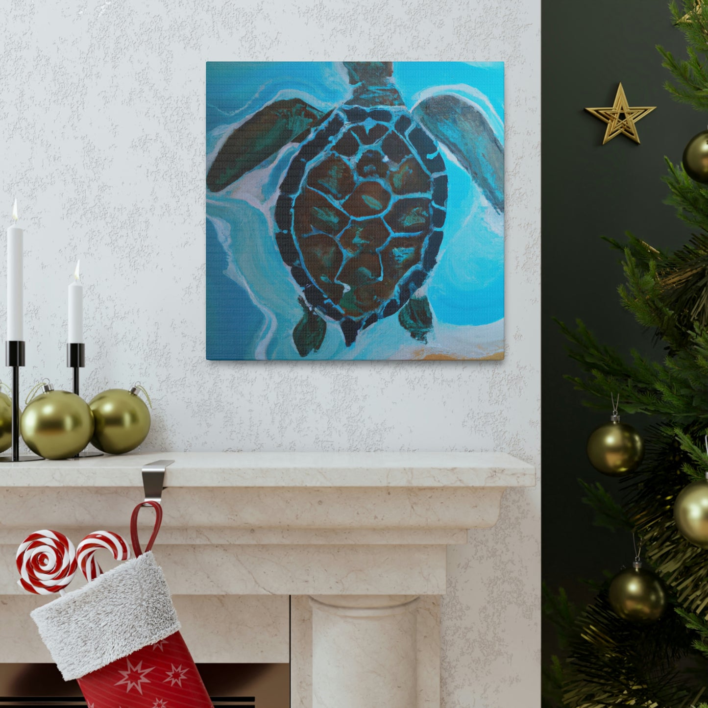 Sea Turtle: Inspire - Canvas