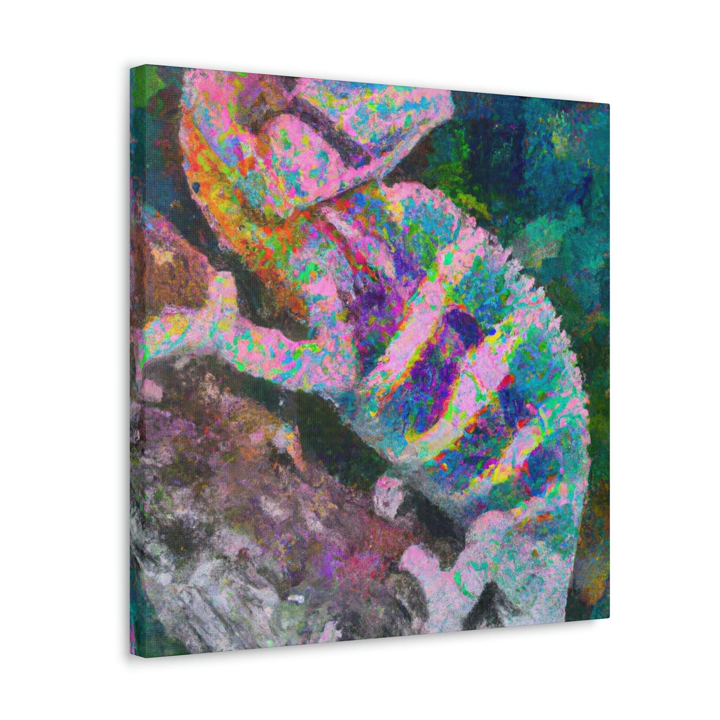 Veiled Chameleon Gloom - Canvas