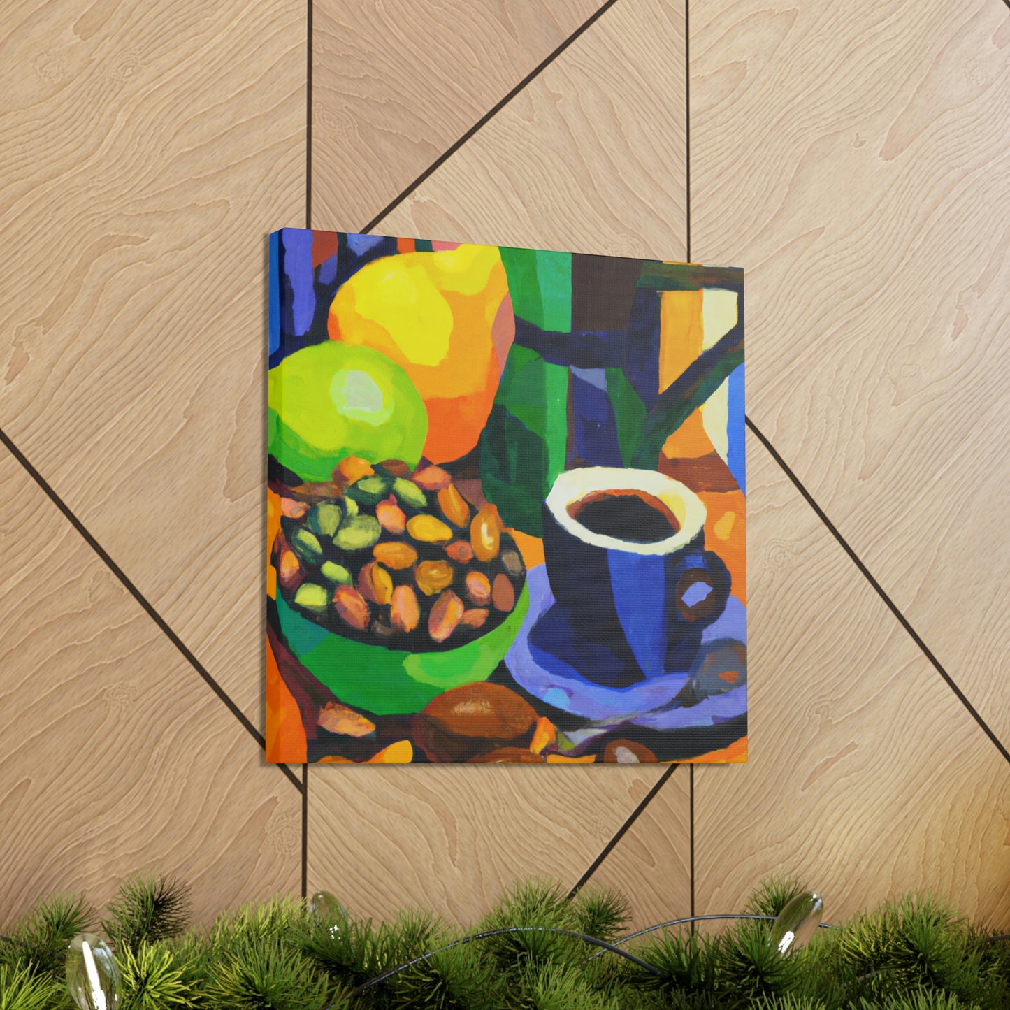 Coffee in Fauvism - Canvas