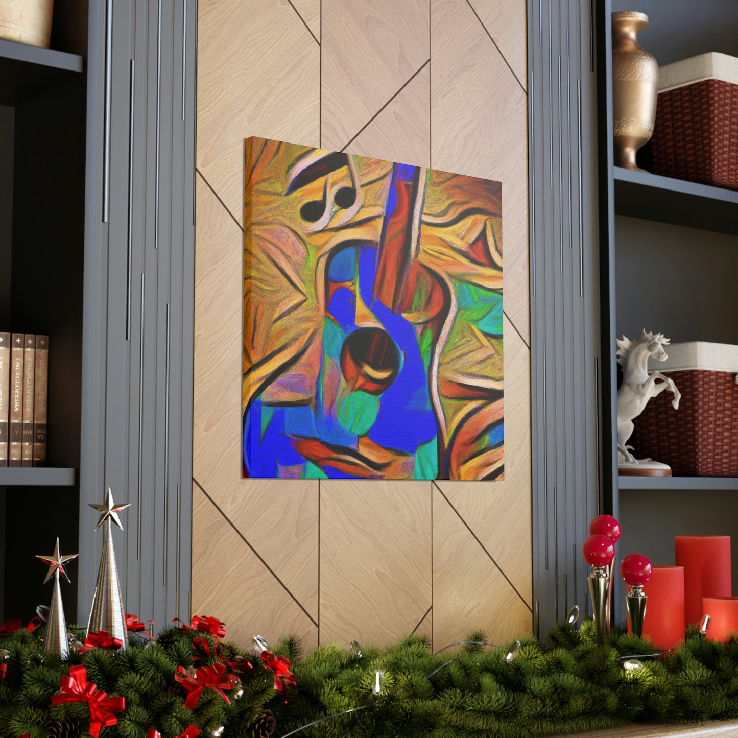 "Acoustic Guitar Resonance" - Canvas