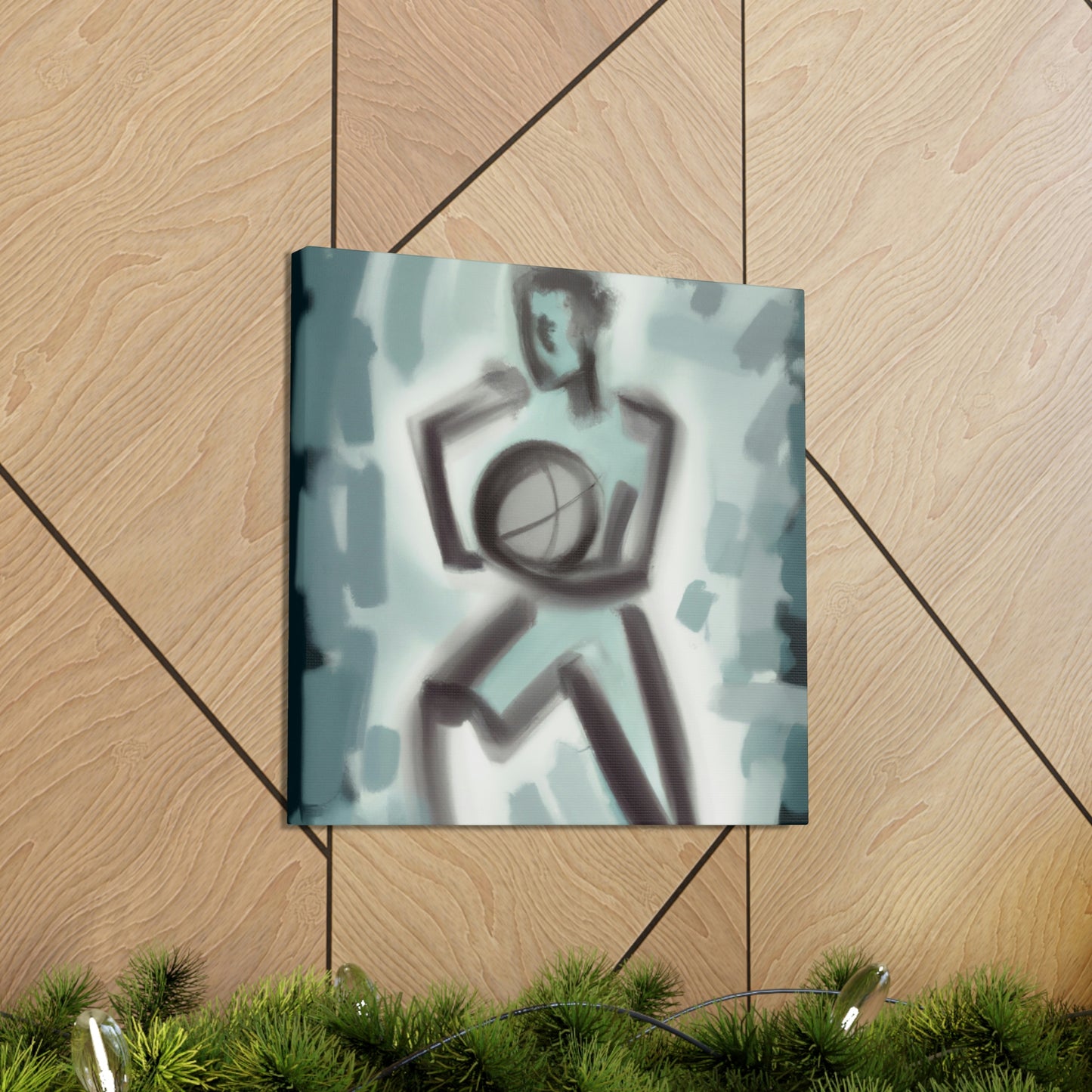 "Basketball: Expressionism Dream" - Canvas