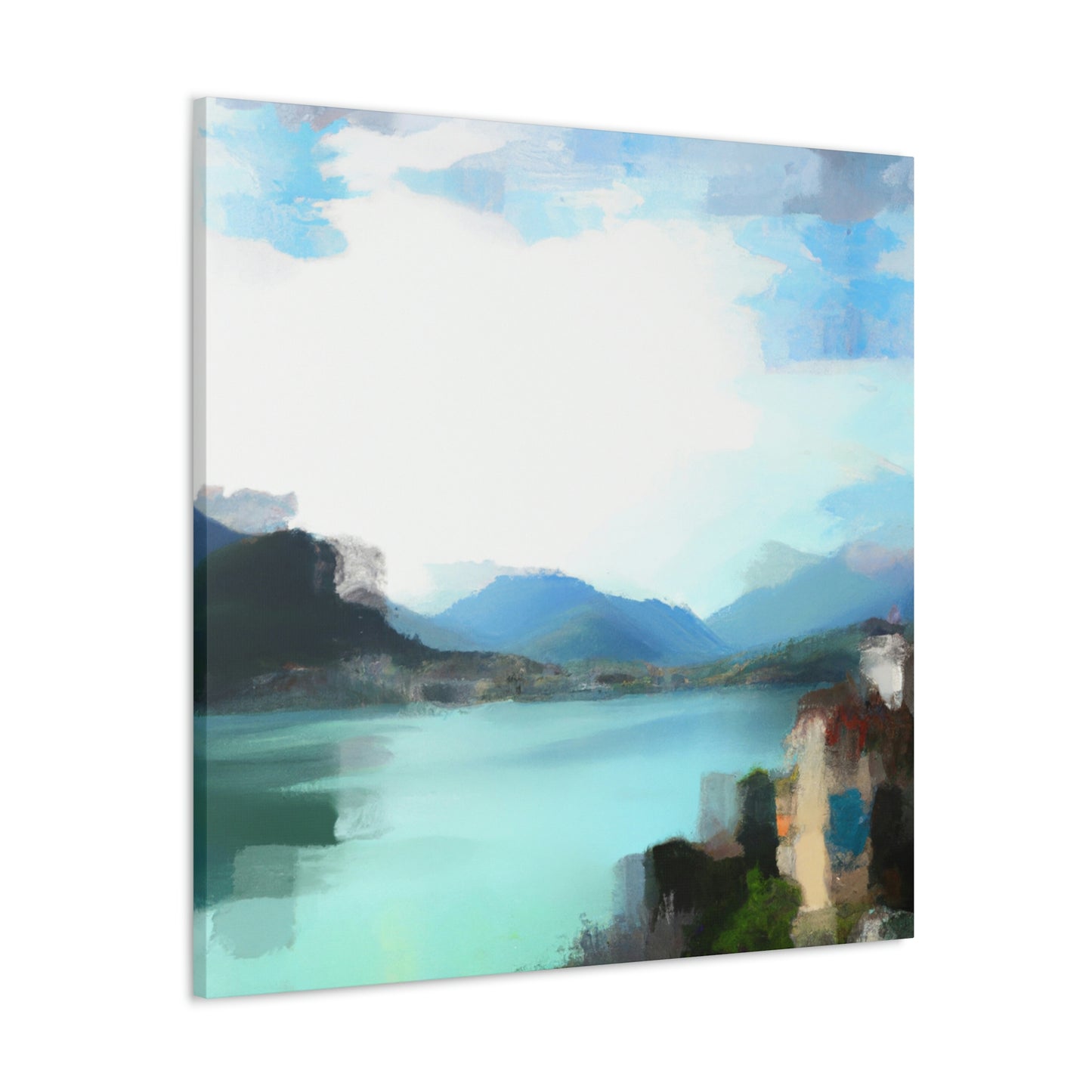 "Lake Reflections Sunrise" - Canvas