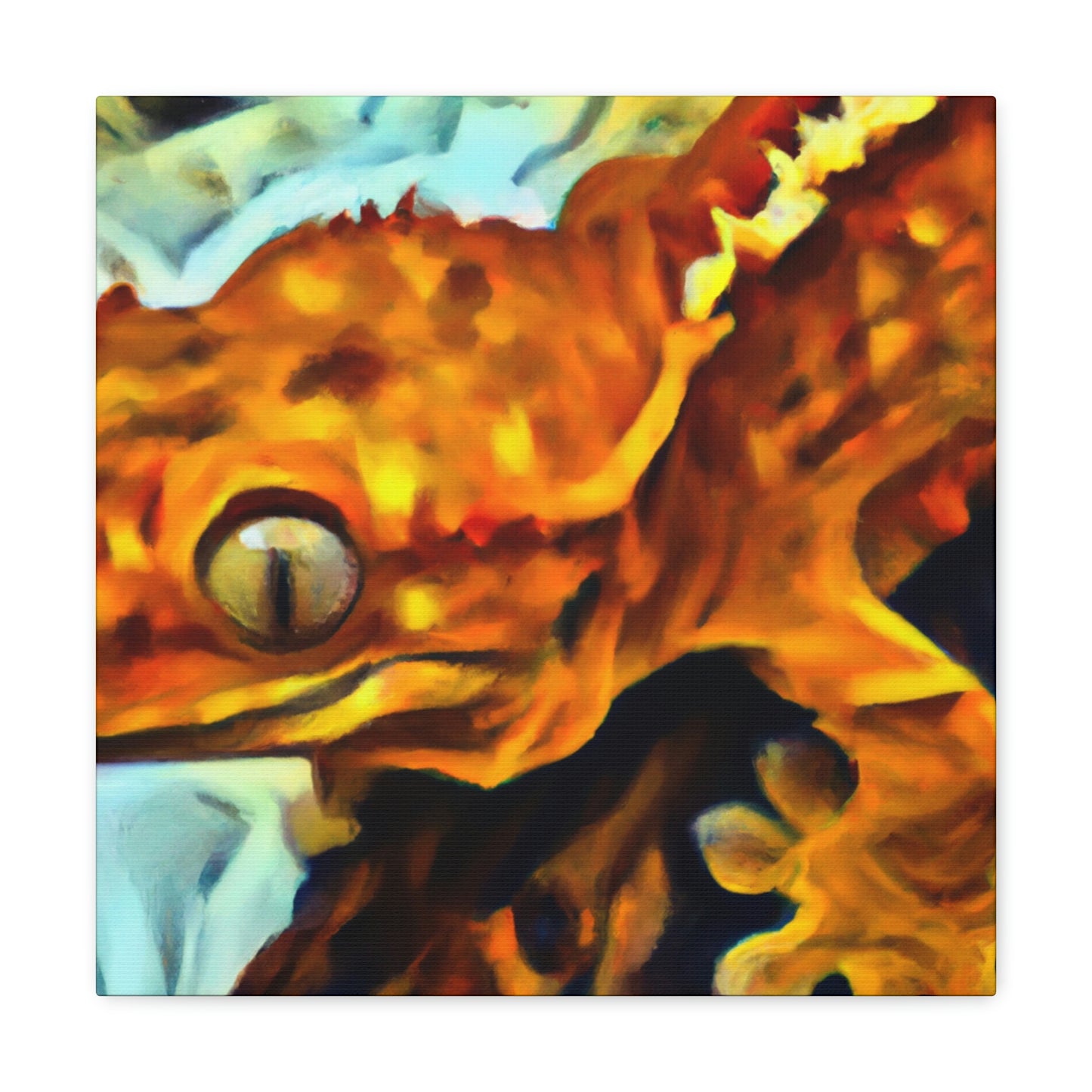 Crested Gecko Dreamscape - Canvas