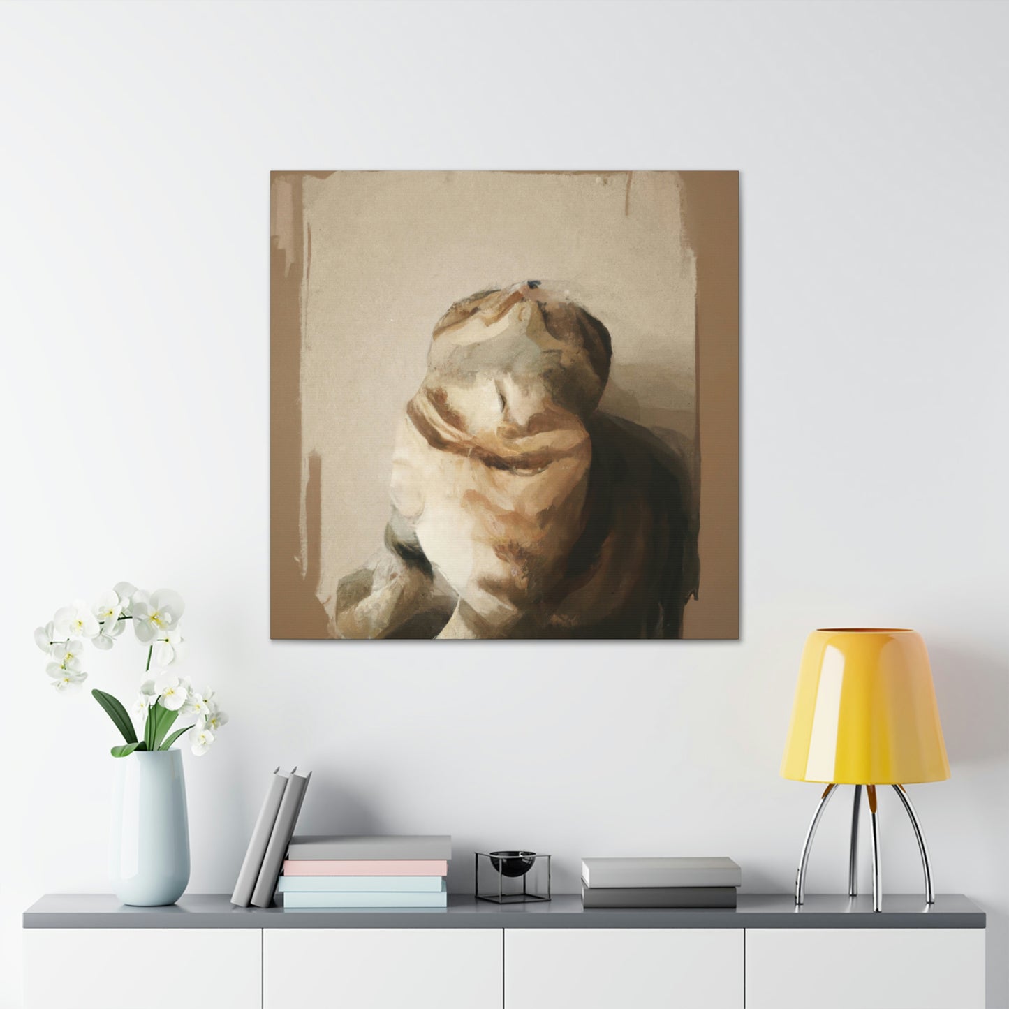 Feline Minimalism Joy - Canvas