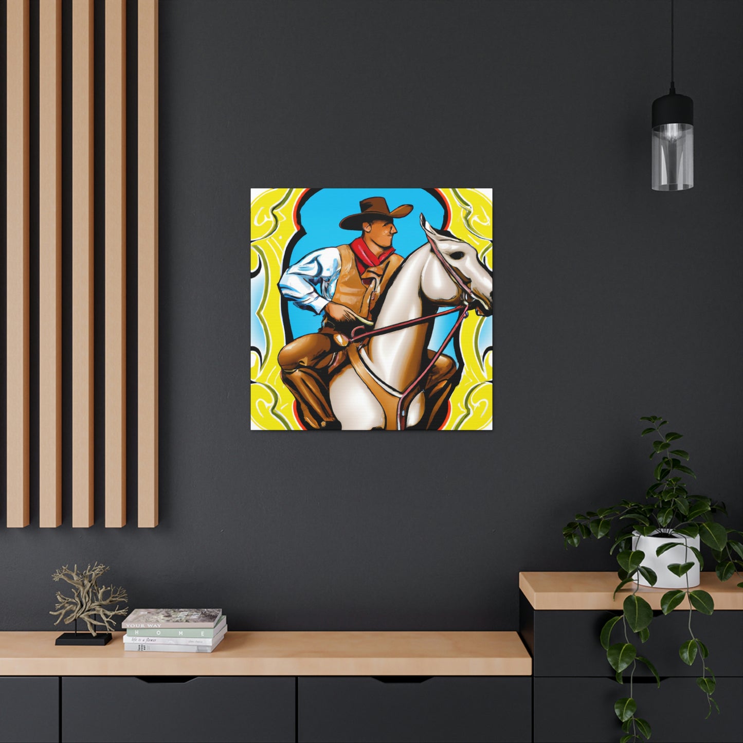 "Rodeo in Neoclassicism" - Canvas