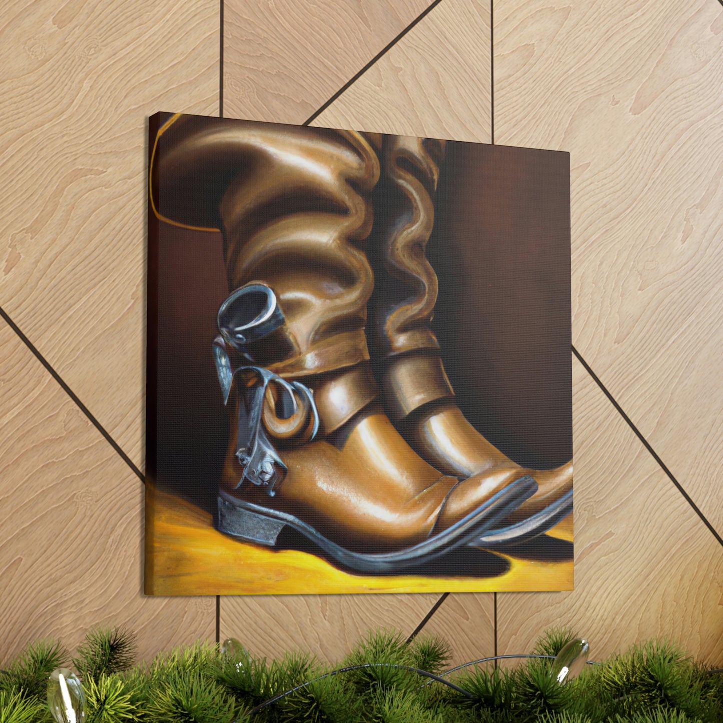 "Boot's Heeled Journey" - Canvas