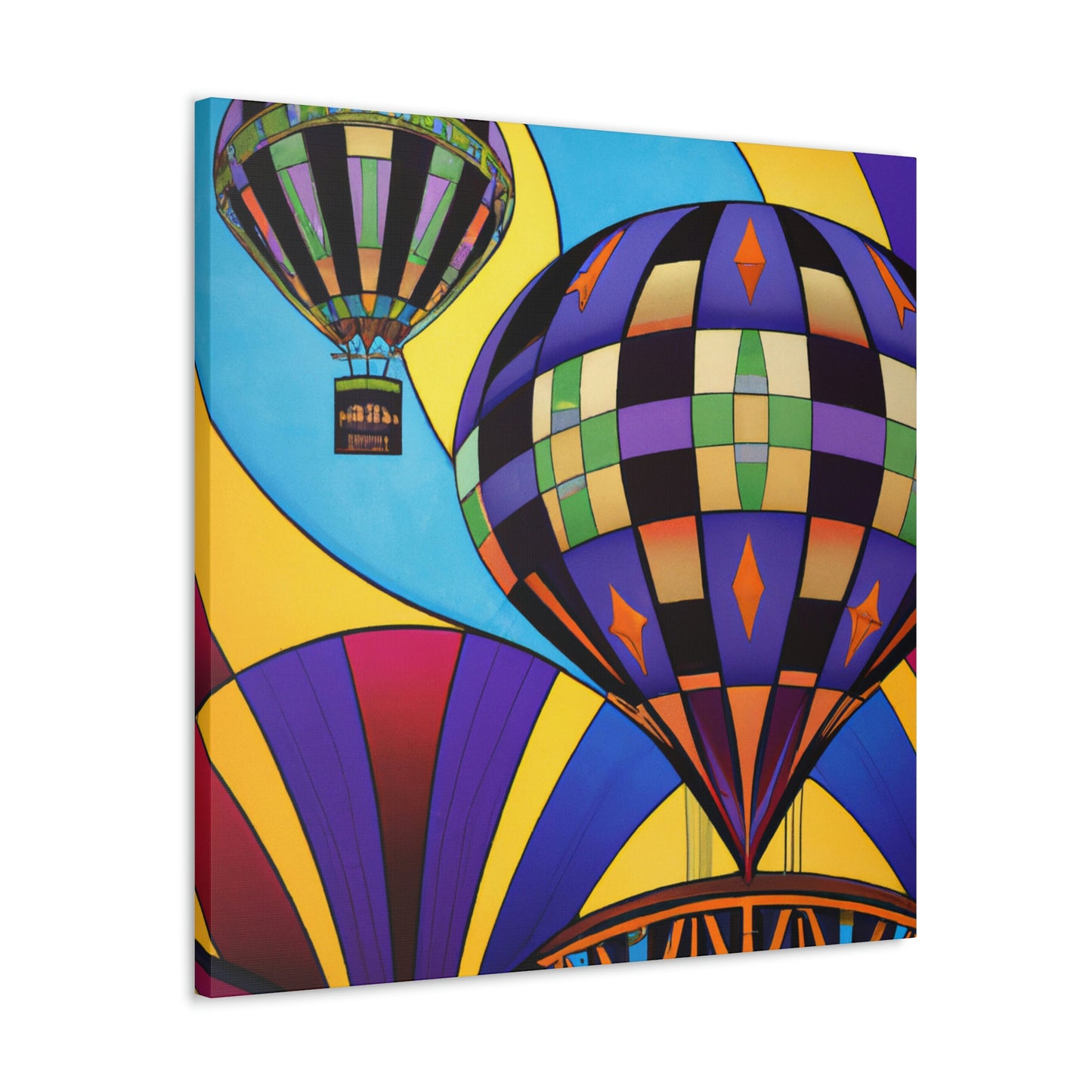 "Hot Air Adventures Await" - Canvas