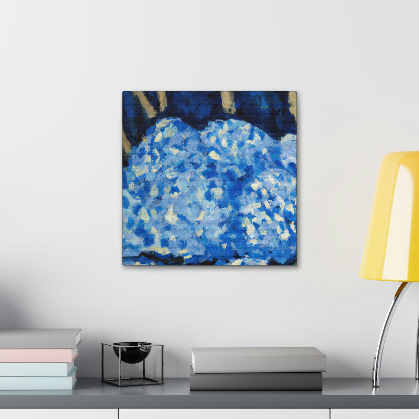 "Hydrangea Splendor Ablaze" - Canvas