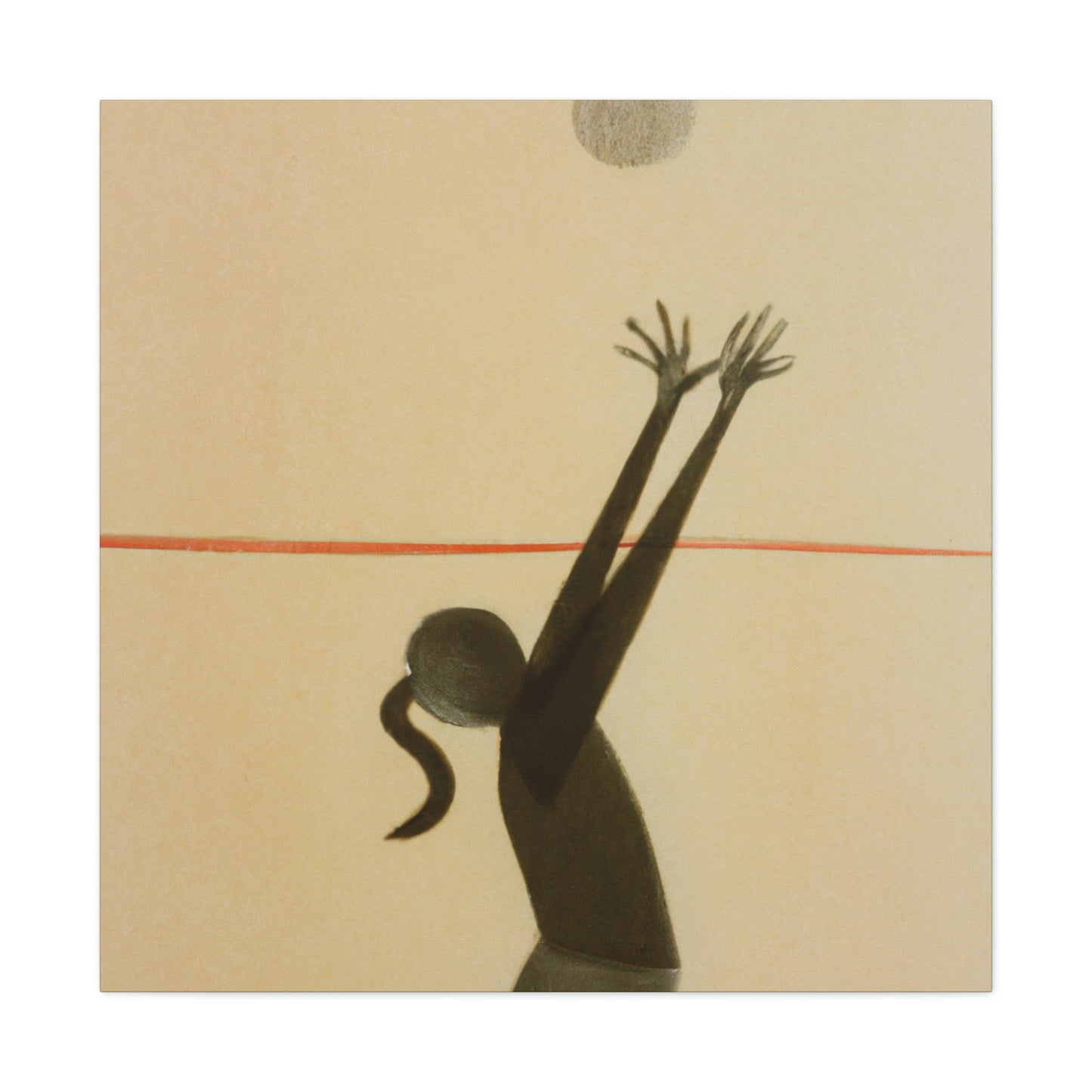 Volleyball Simplicity Beauty - Canvas