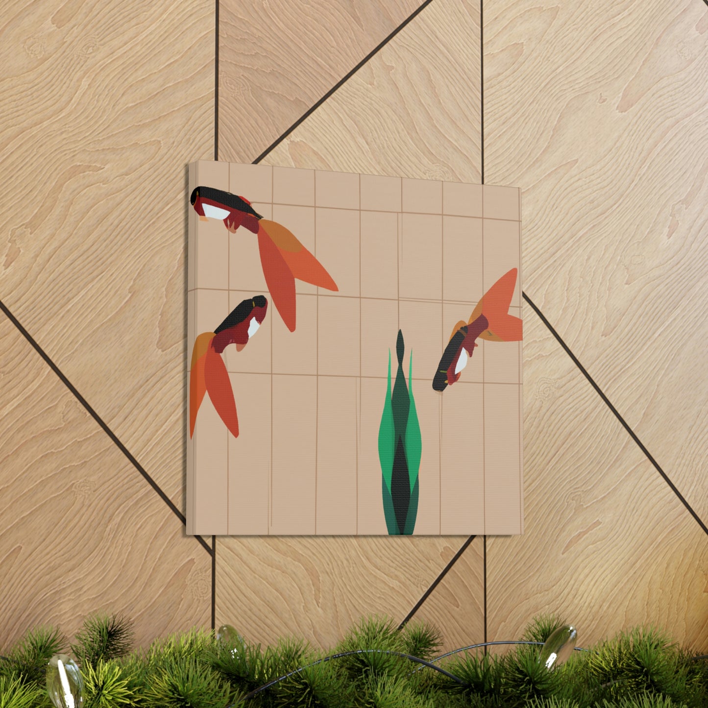 Swordtail's Minimalism - Canvas