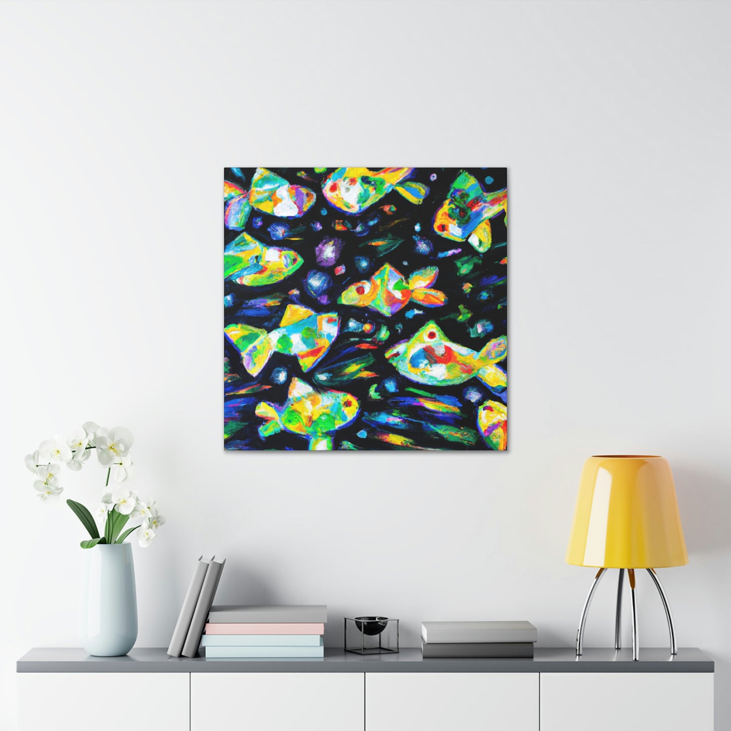 Rainbow Oceanic Splendor - Canvas