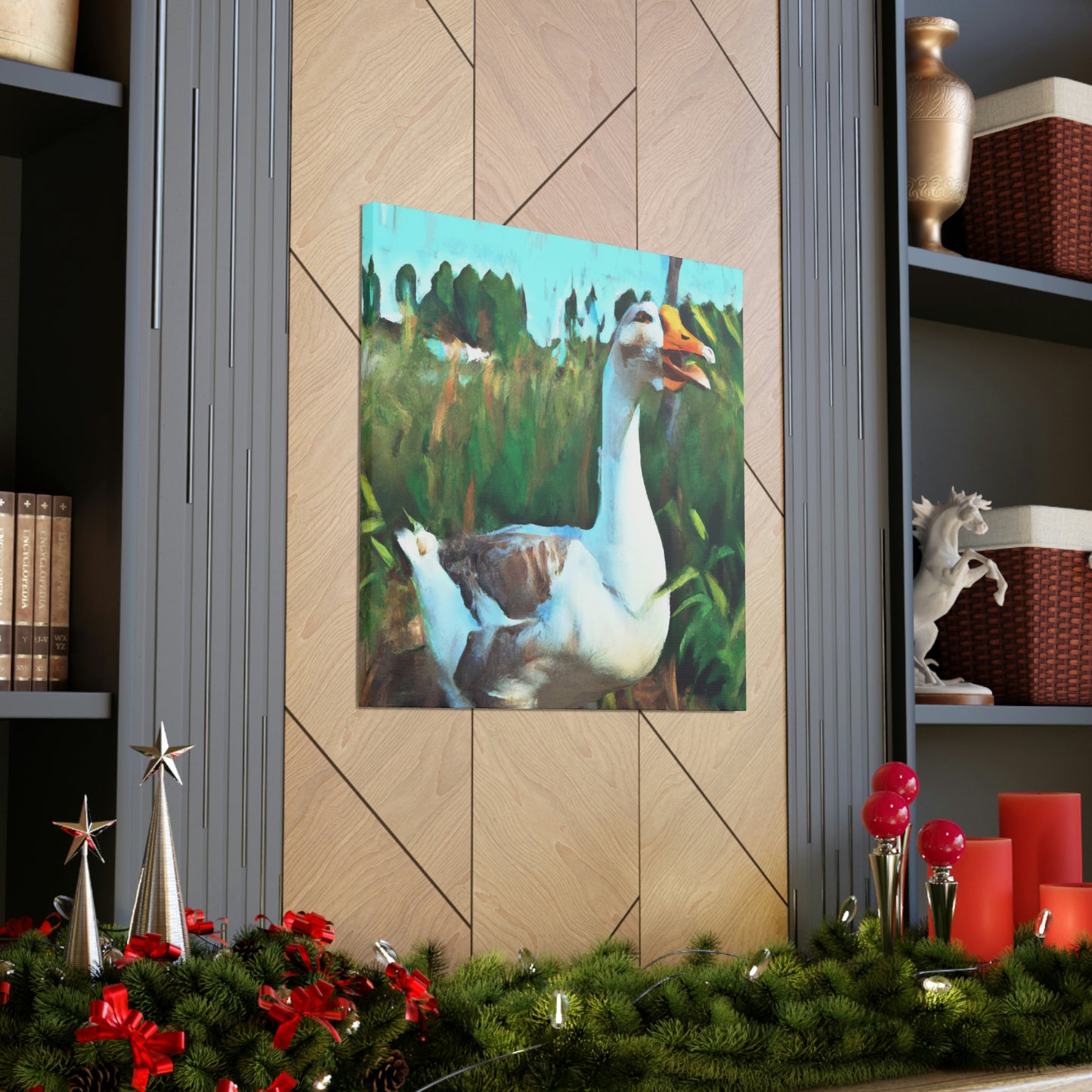 Goose in Flight Dream - Canvas