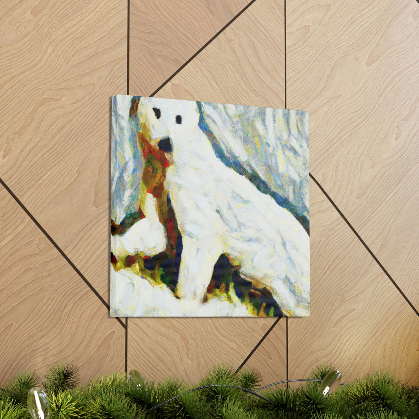 "Ermine's Majestic Splendor" - Canvas