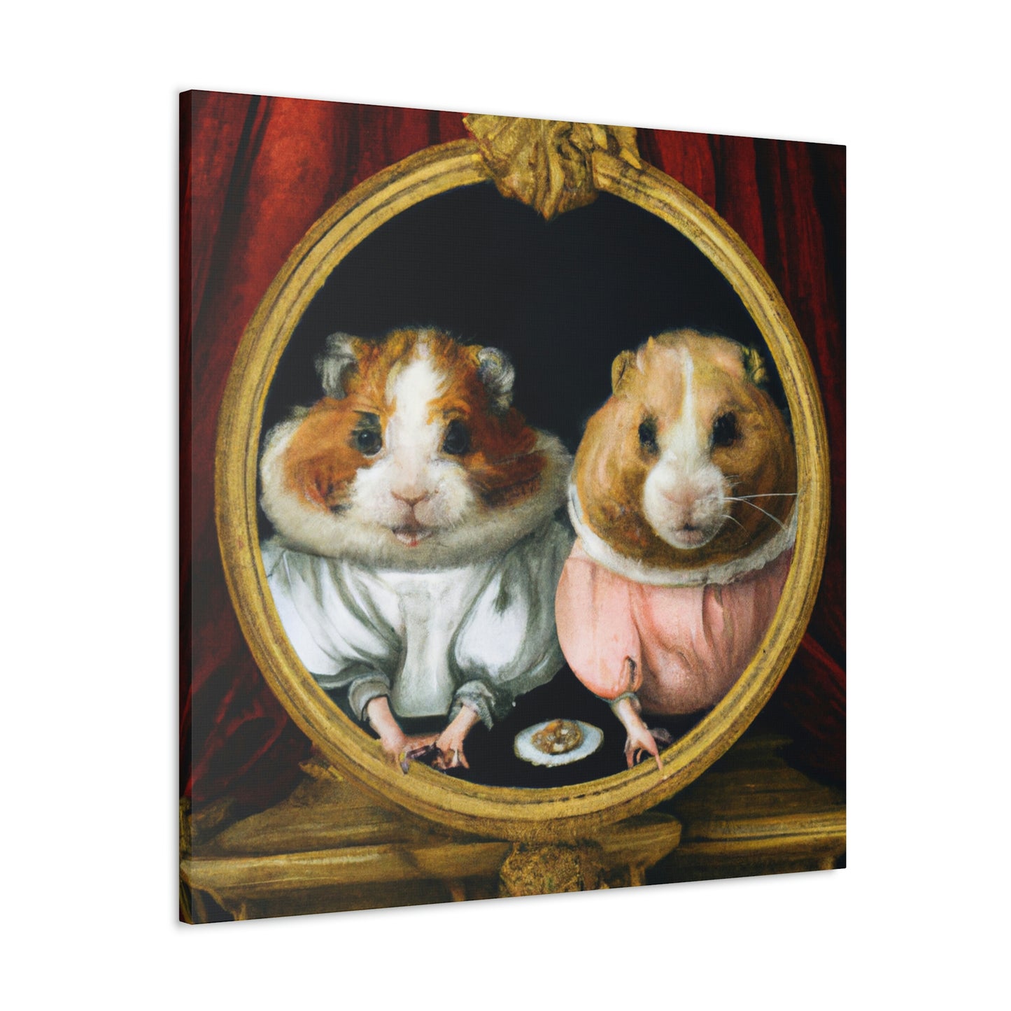 Hamsters in Splendor - Canvas