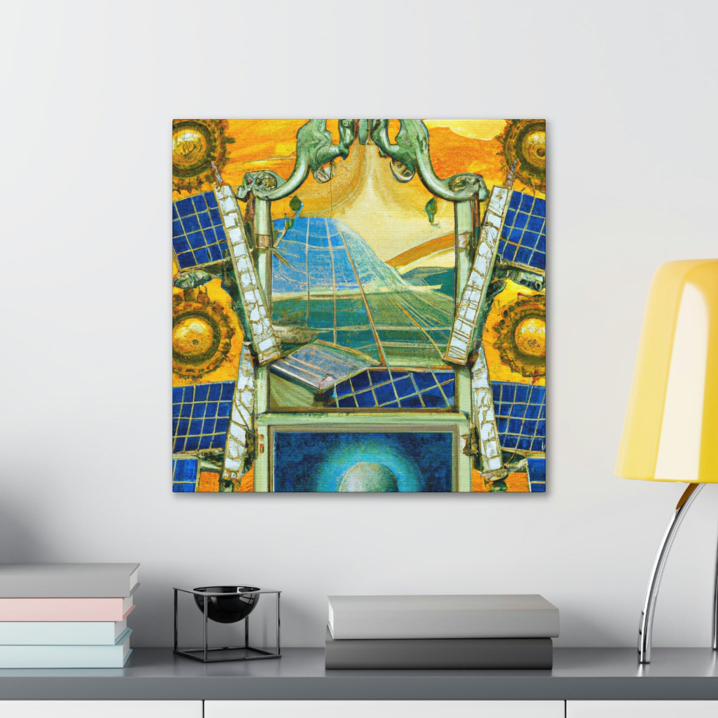 "Solar Panels Aristocracy" - Canvas