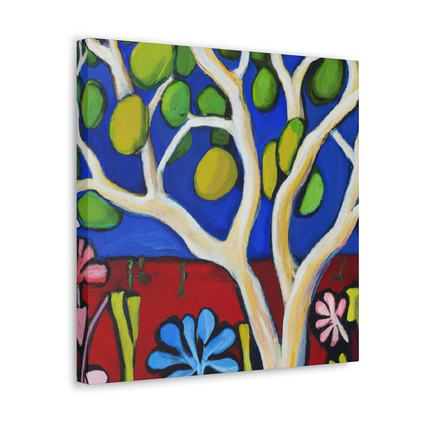 Dogwood in Bloom. - Canvas