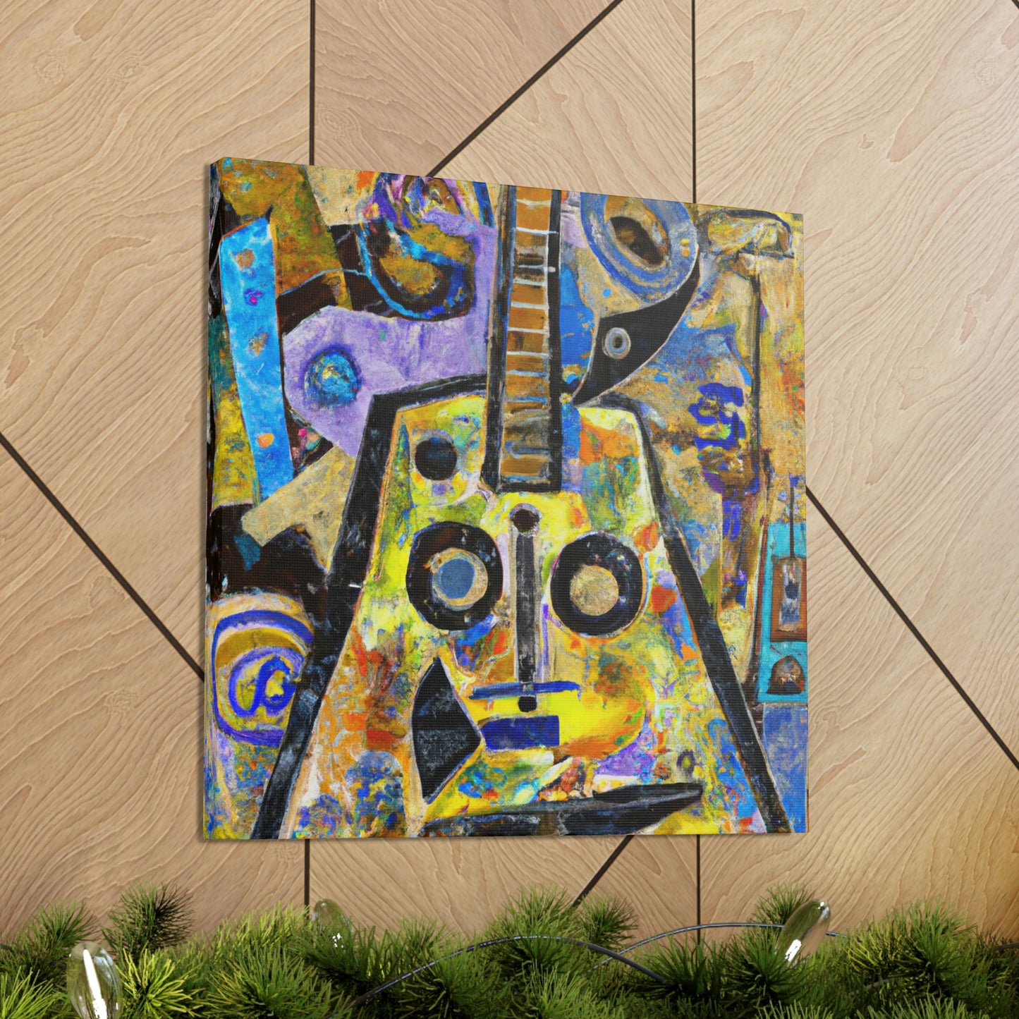 "Banjo in Abstraction" - Canvas