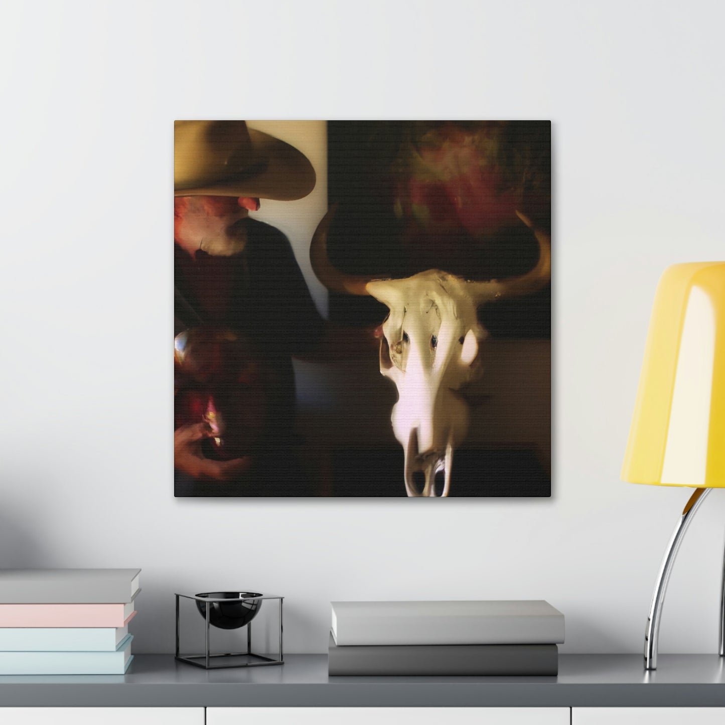 Cow Skull Reflection
 - Canvas