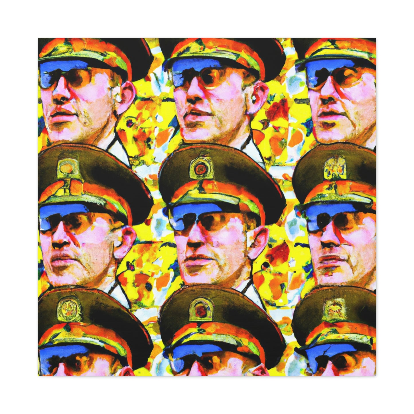 "Intelligence Analyst Pop Art" - Canvas