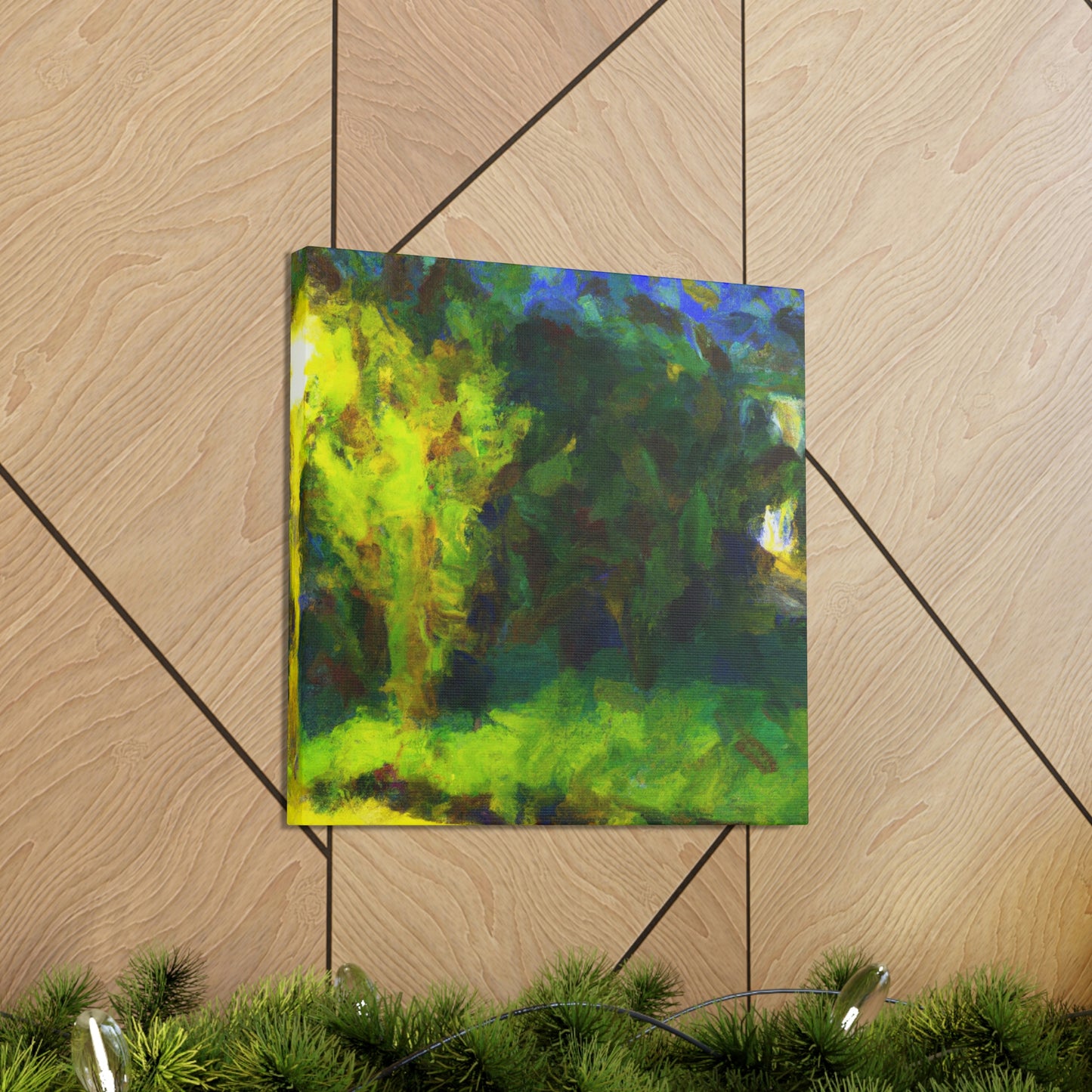 "Sunshine Through Verdure" - Canvas