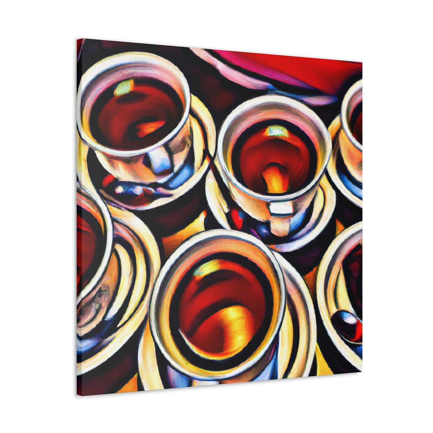 "Cup of Nostalgia Tea" - Canvas