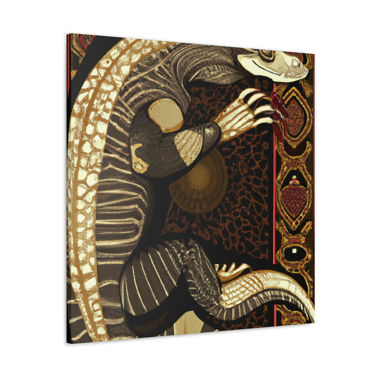 Komodo Dragon Splendor - Canvas