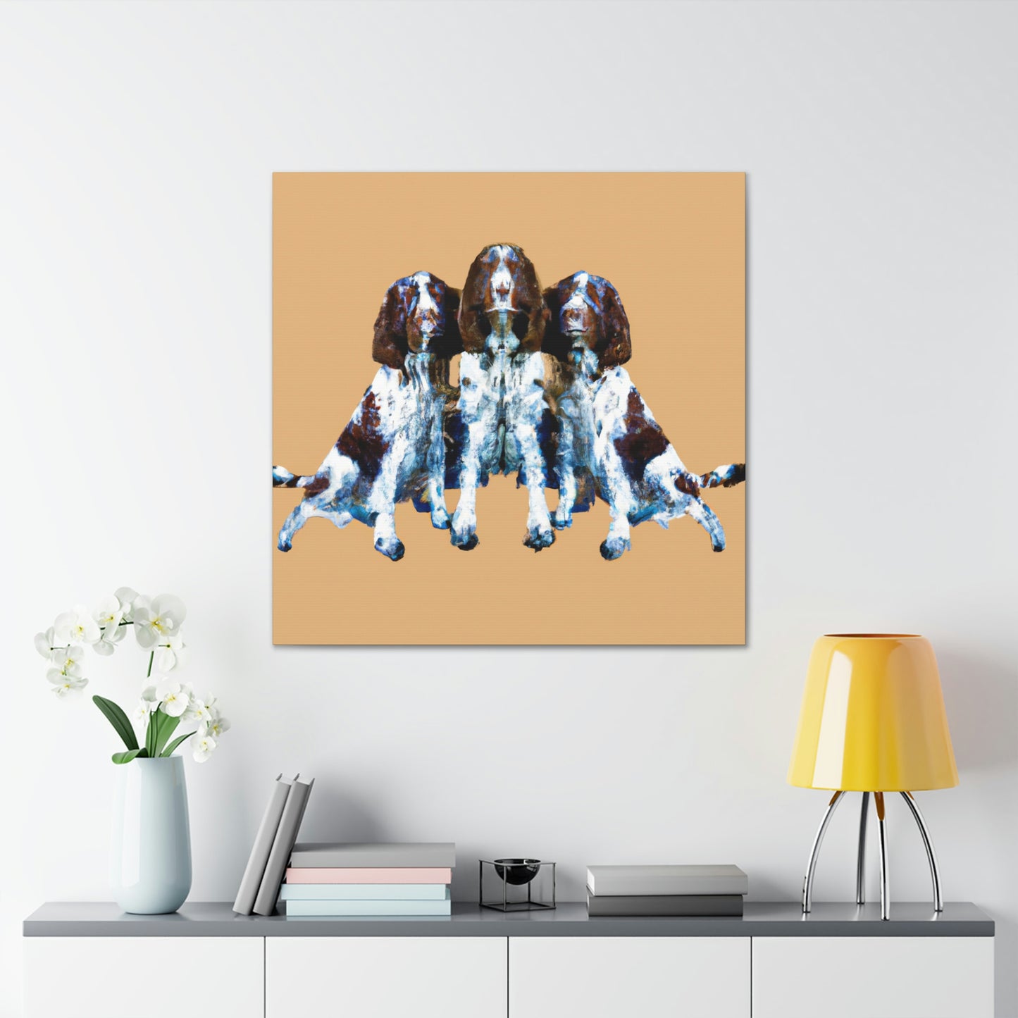 "Proud Springer Spaniel" - Canvas