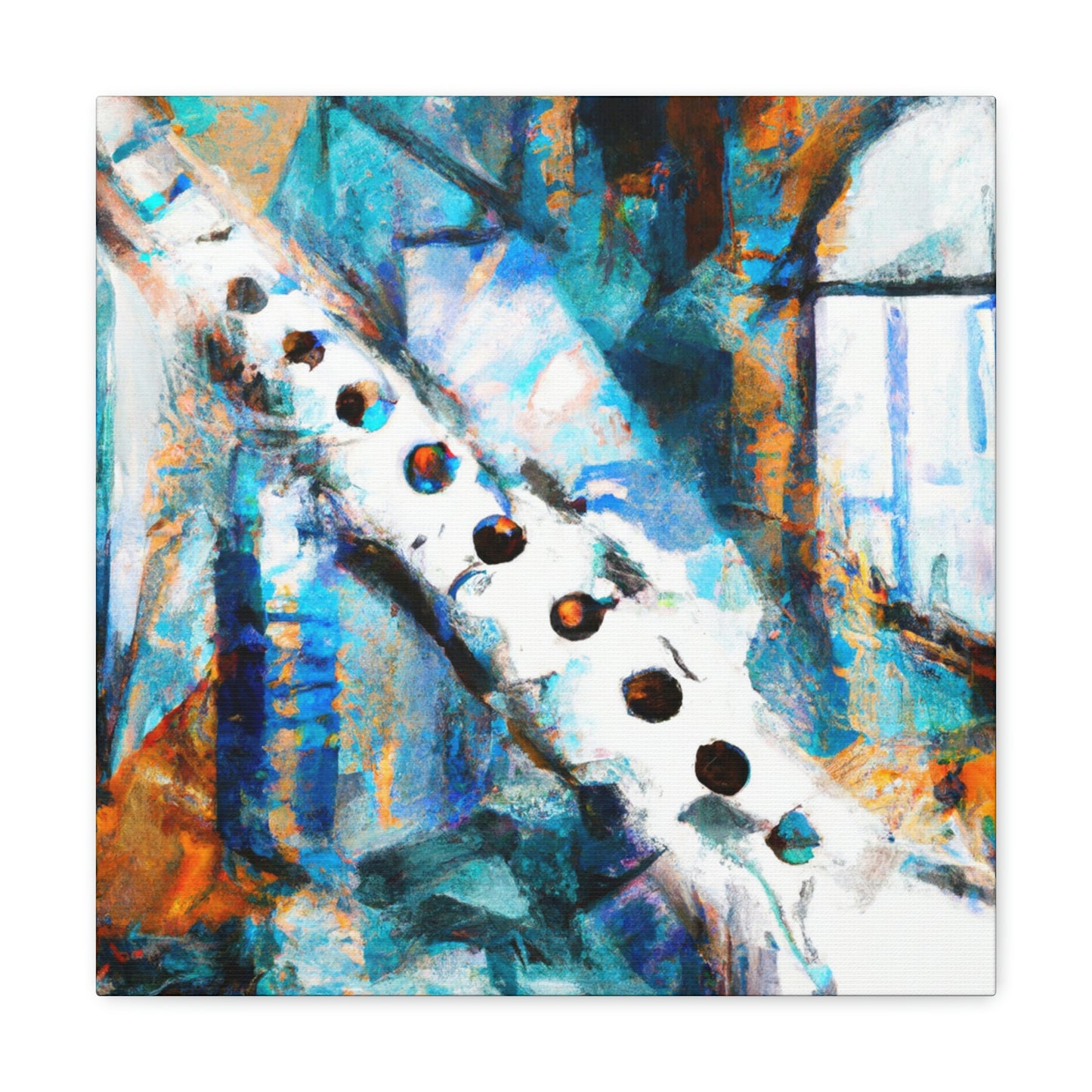 "Flute of Expressionism" - Canvas